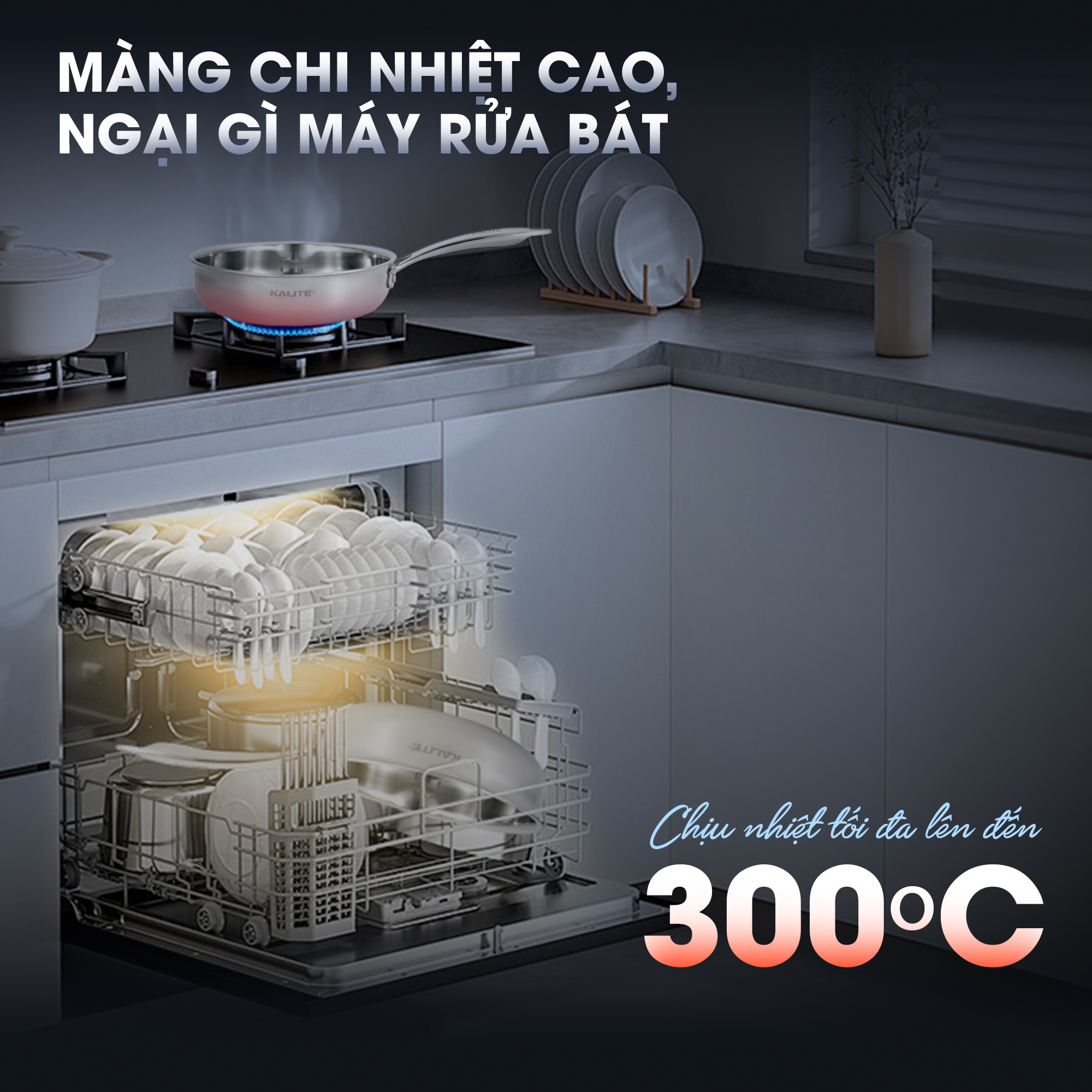 Chảo inox nguyên khối TRIPRO KALITE KL826 26cm - Ảnh 7