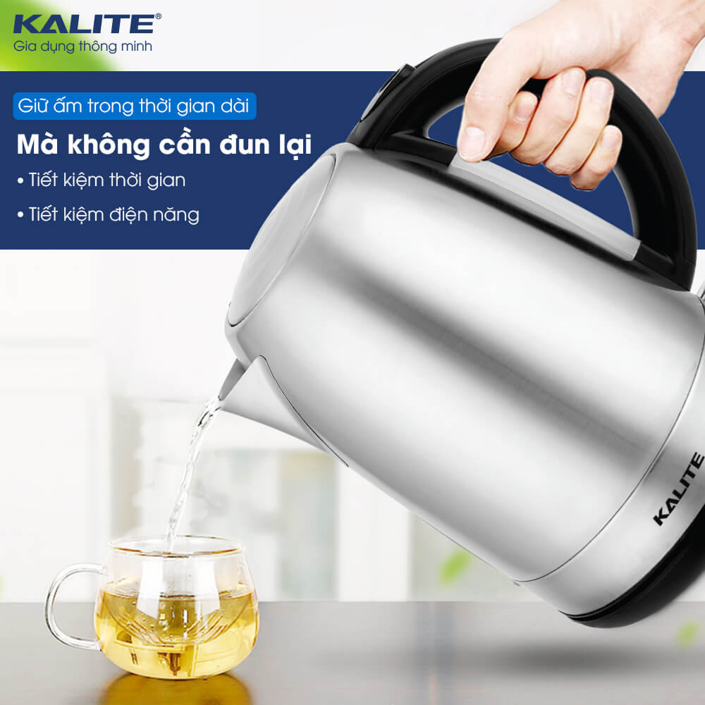 Ấm đun siêu tốc KALITE KL-301 dung tích 1,7 lít - Ảnh 4