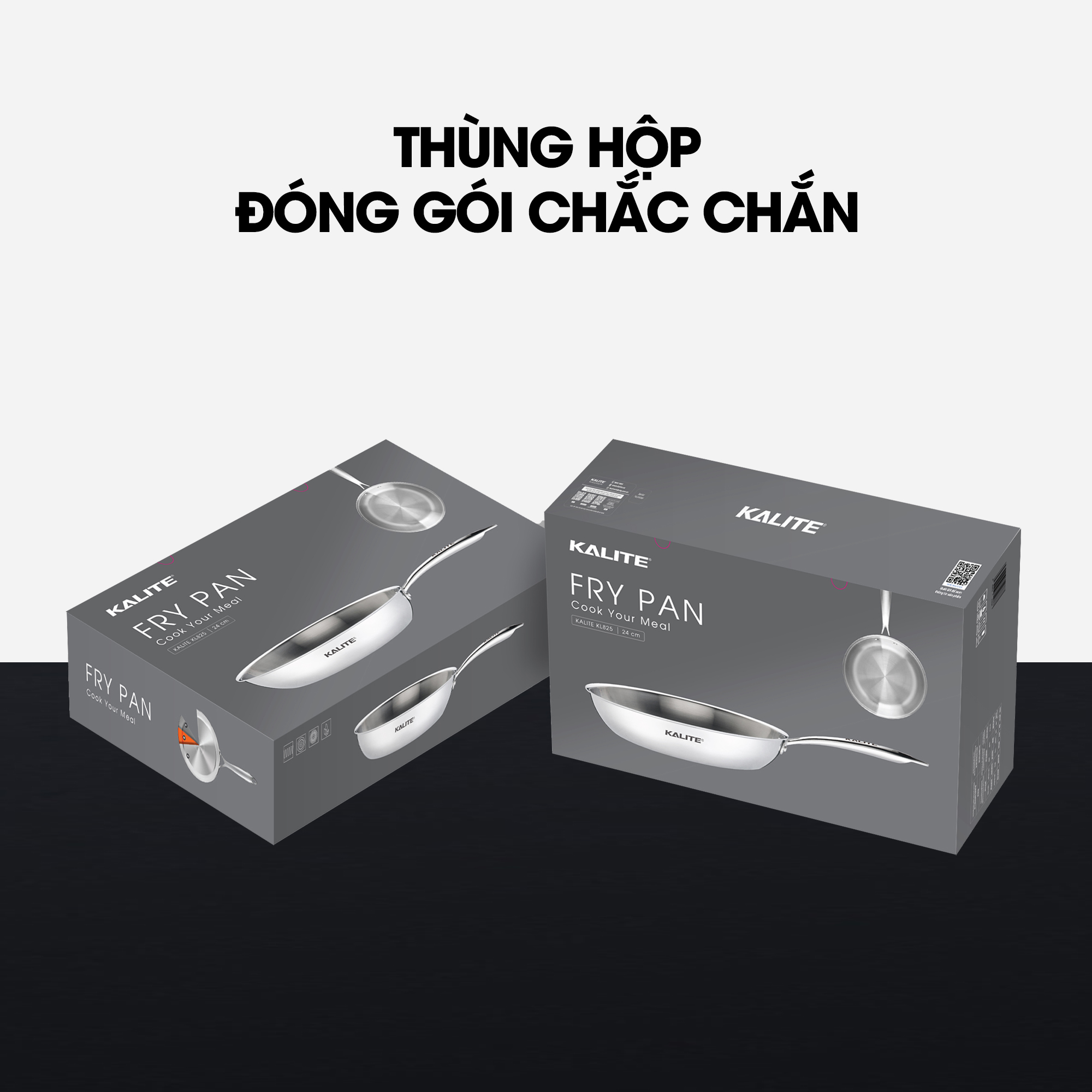 Chảo inox nguyên khối TRIPRO KALITE KL825 - Ảnh 18