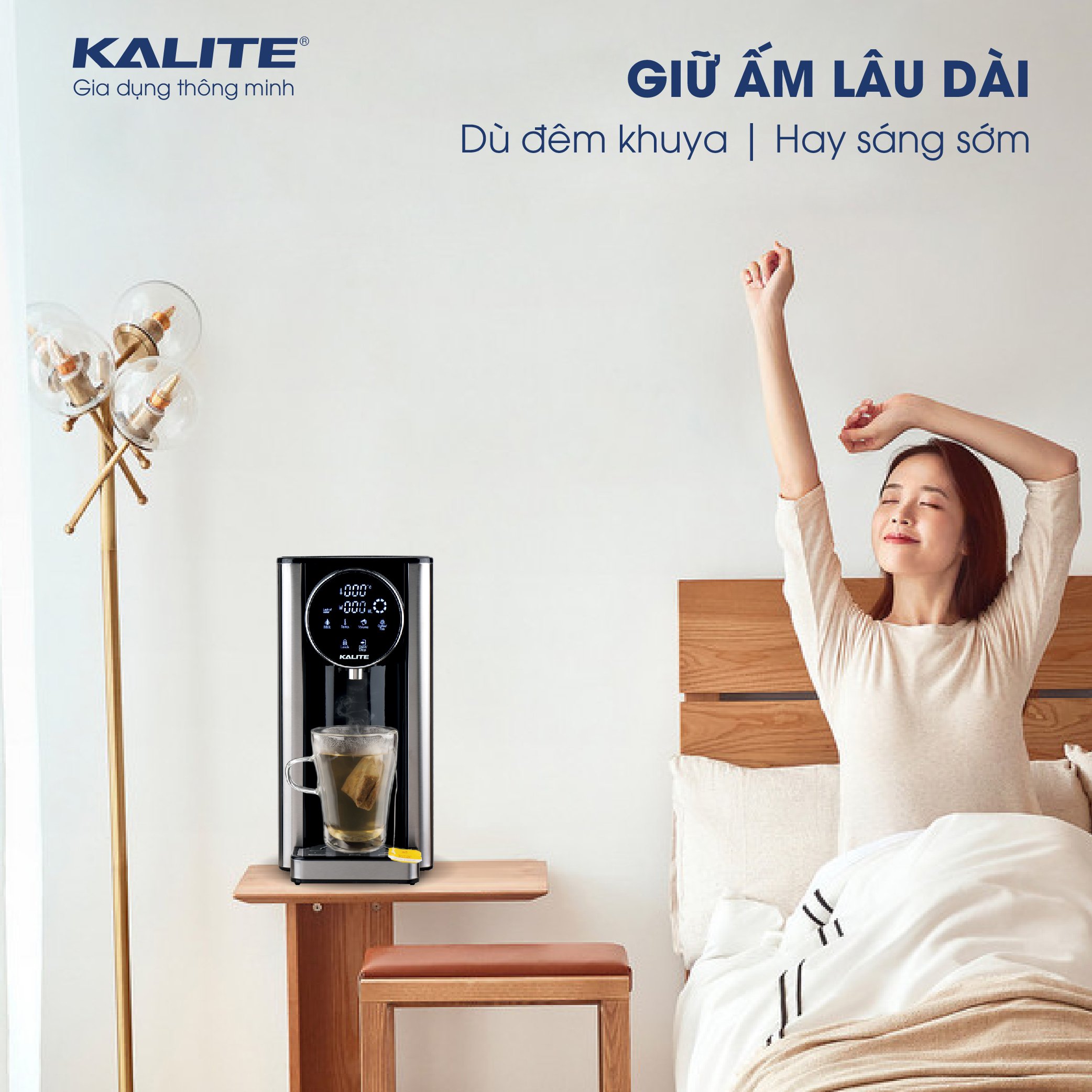 Bình thủy điện KALITE KL-888 tự động lọc đun sôi - Ảnh 11