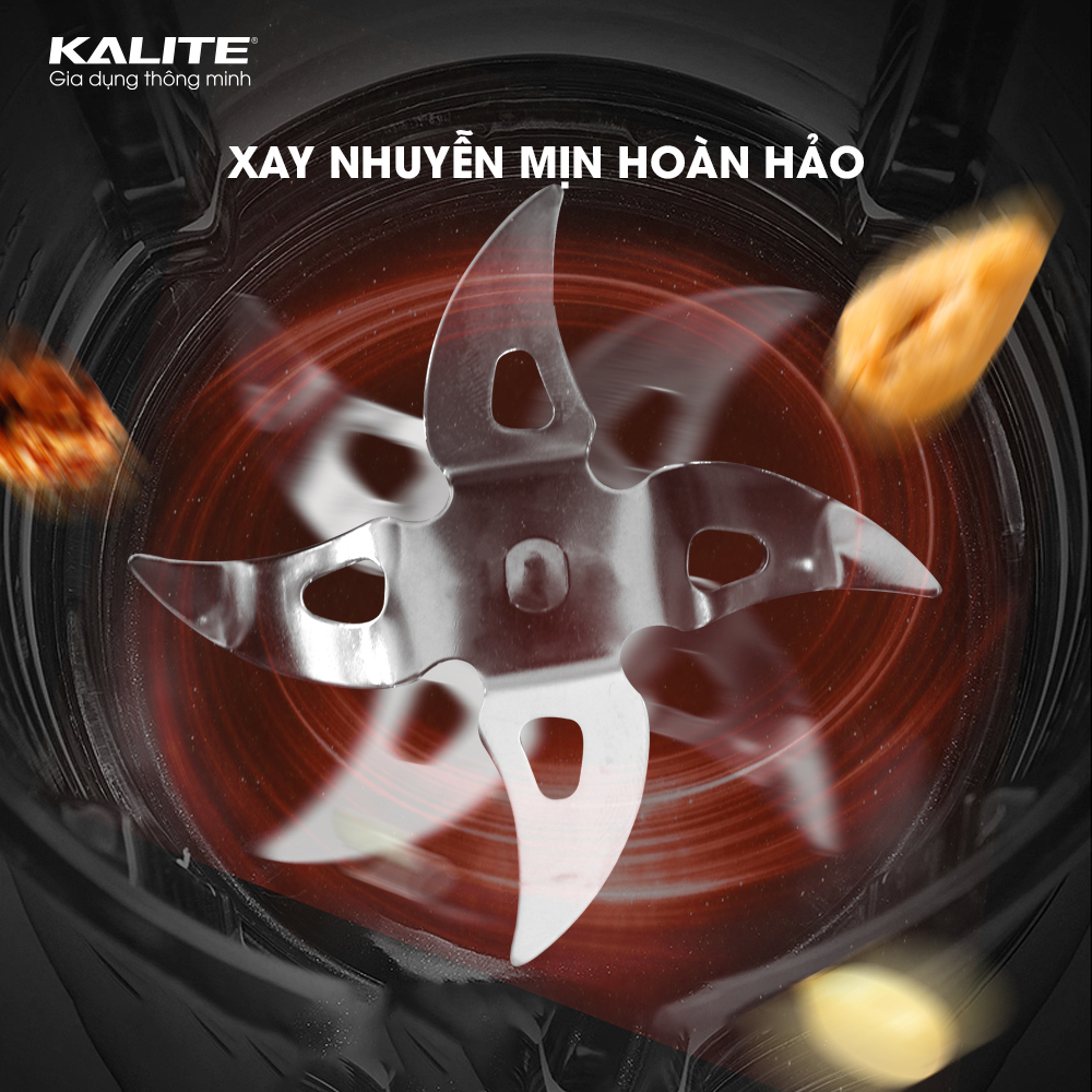 Máy làm sữa hạt KALITE KL990P xay nhuyễn chống ồn 14in1 - Ảnh 5