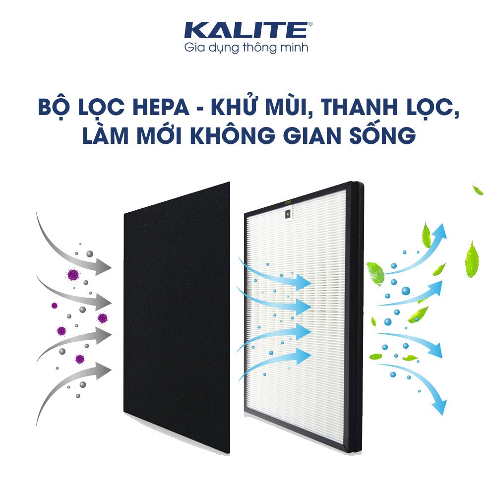 Robot hút bụi lau nhà Kalite KVC2171 cảm biến đa hướng - Ảnh 5