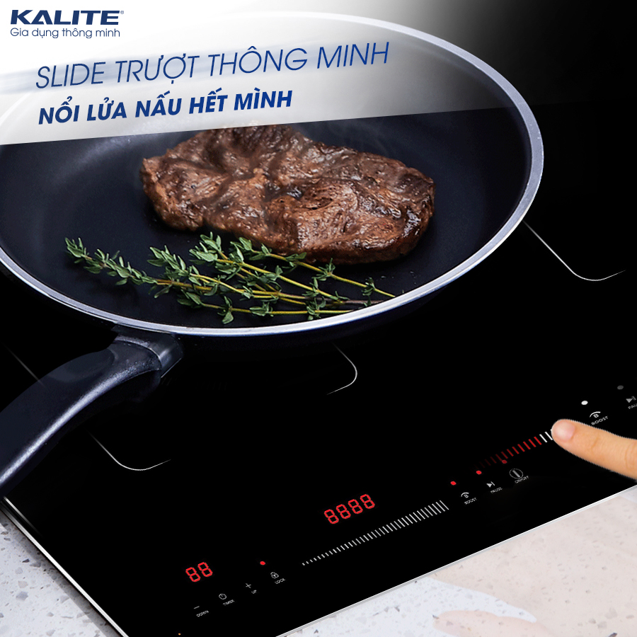 Bếp từ đôi KALITE KL-3800 thiết kế sang trọng, chuẩn châu Âu - Ảnh 6