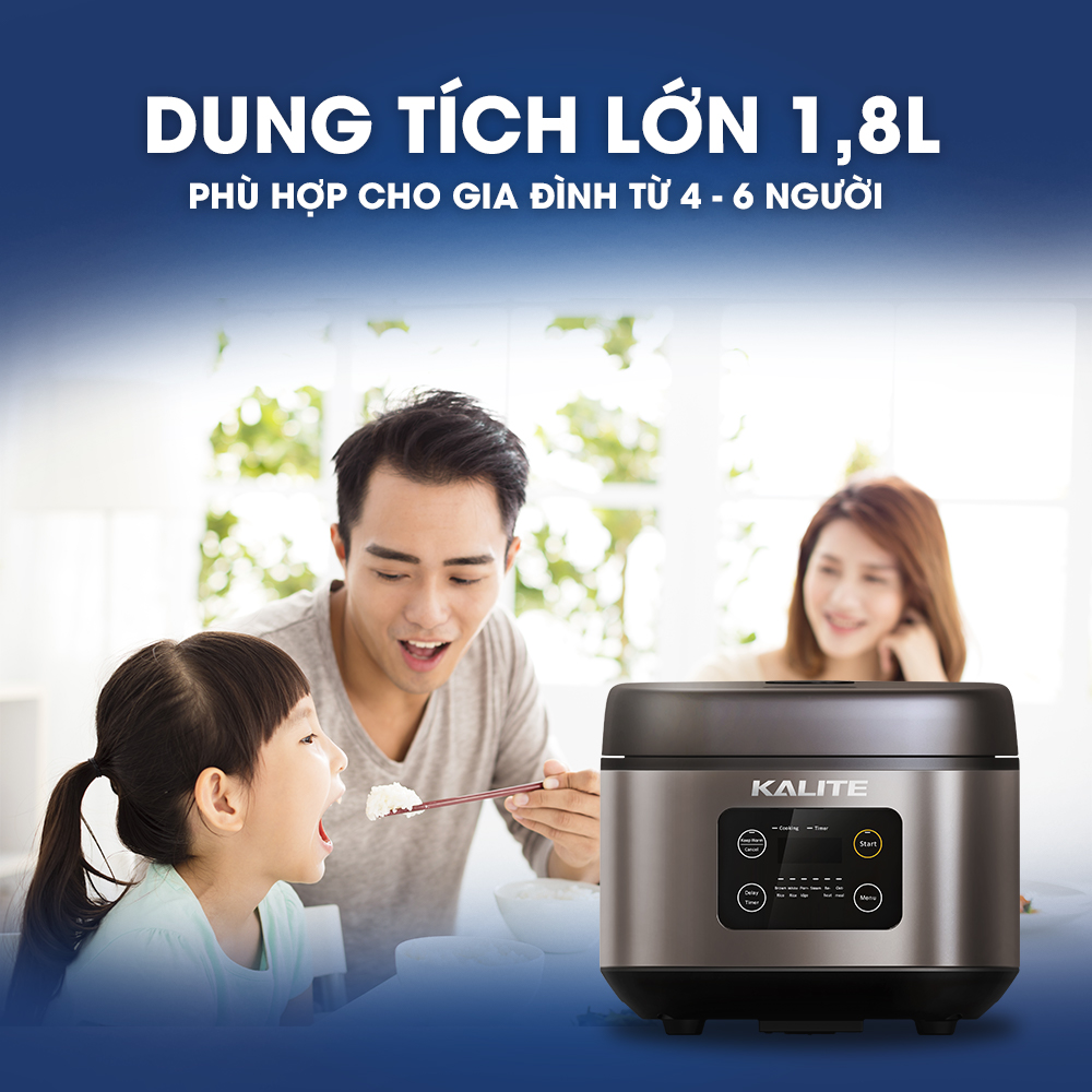 Nồi cơm điện đa năng KALITE KL-620 tiết kiệm điện   - Ảnh 7
