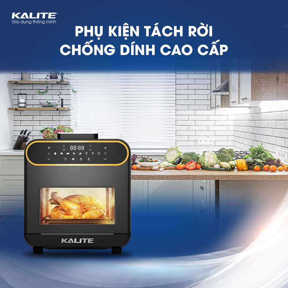 Nồi chiên hơi nước KALITE STEAM PRO 15 lít, 3 trong 1 - Ảnh 7