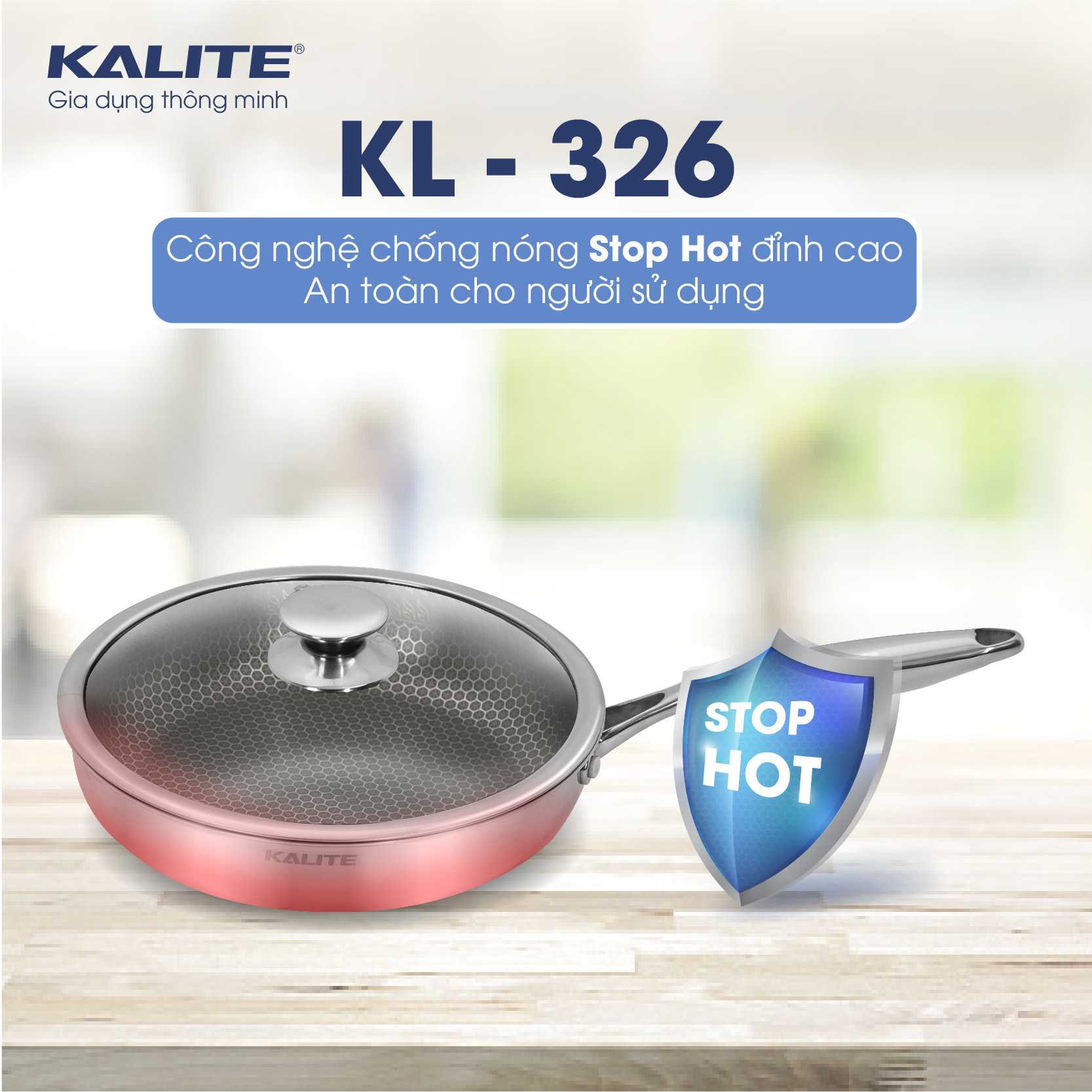 Chảo KALITE KL-326 inox 3 lớp triply - dẫn và giữ nhiệt tốt - Ảnh 8