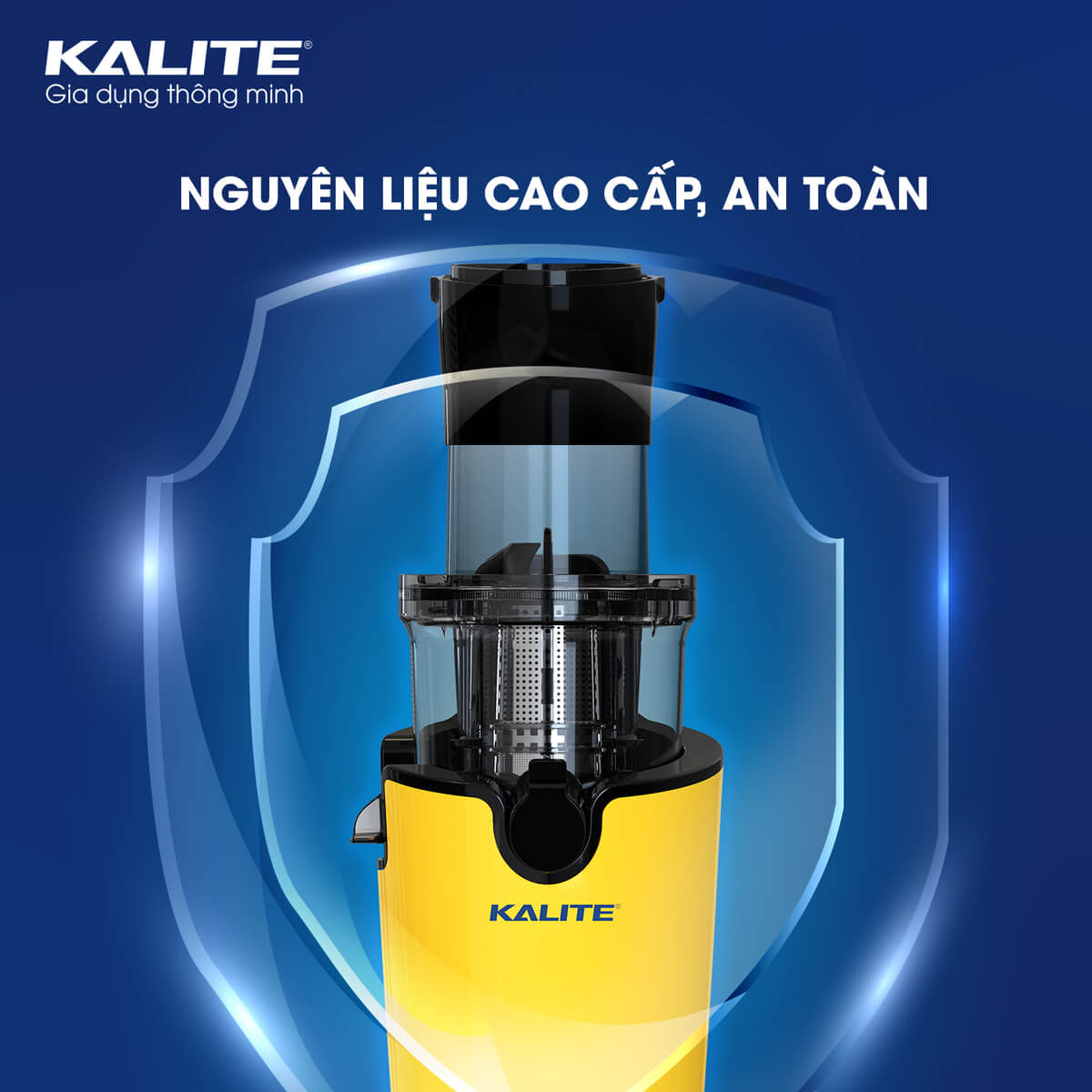Máy ép chậm Kalite KSJ4415 siêu kiệt bã dễ tháo lắp vệ sinh - Ảnh 4