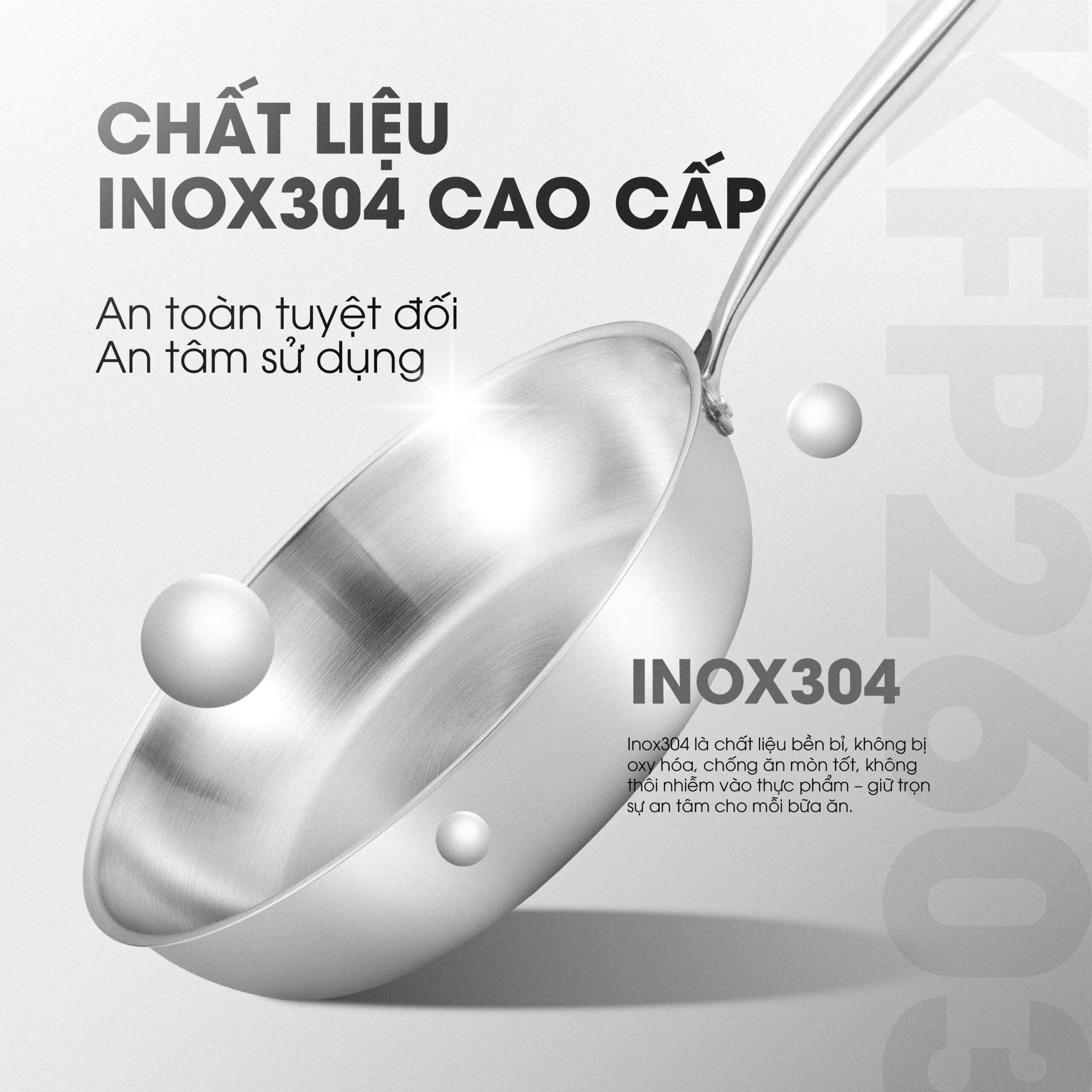 Chảo rán inox liền khối cao cấp KALITE KFP2603 - Size 26cm - Ảnh 3