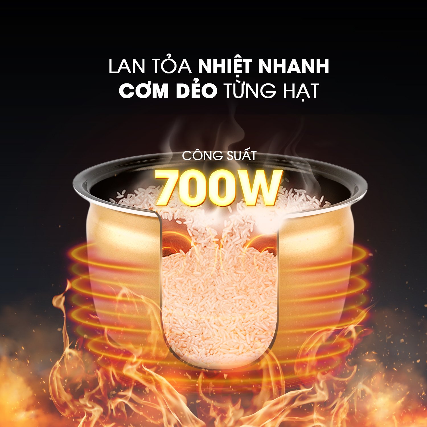 Nồi cơm điện KALITE KRC8218 đa chức năng nấu 1,8L - Ảnh 11