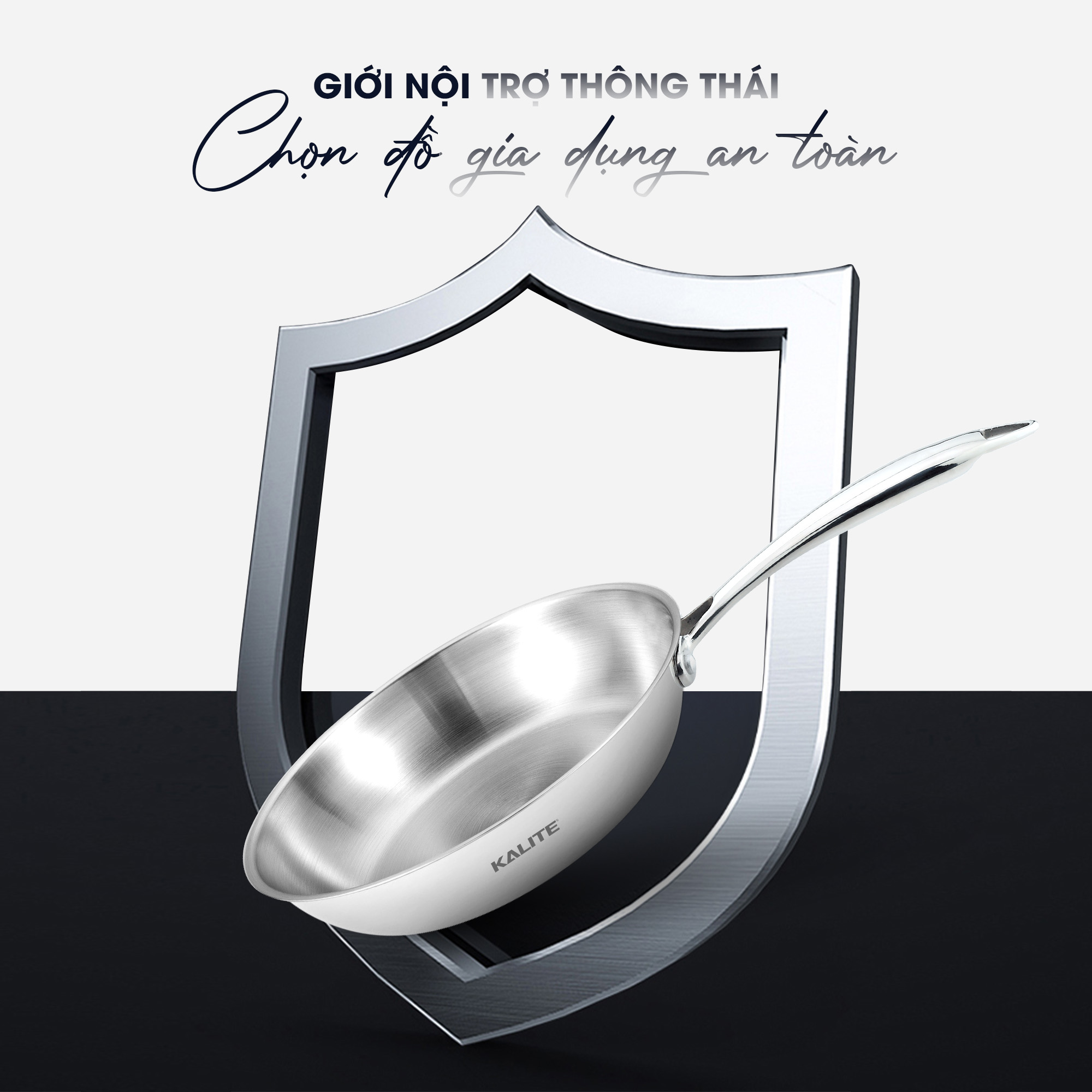 Chảo inox nguyên khối TRIPRO KALITE KL825 - Ảnh 14