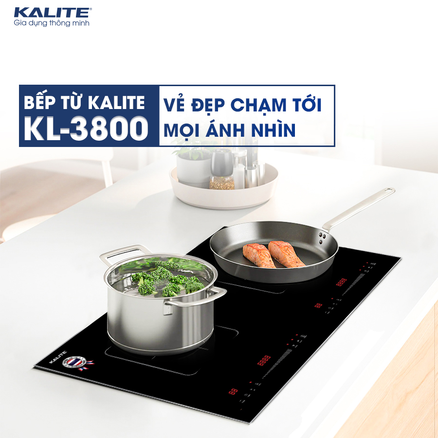 Bếp từ đôi KALITE KL-3800 thiết kế sang trọng, chuẩn châu Âu - Ảnh 5