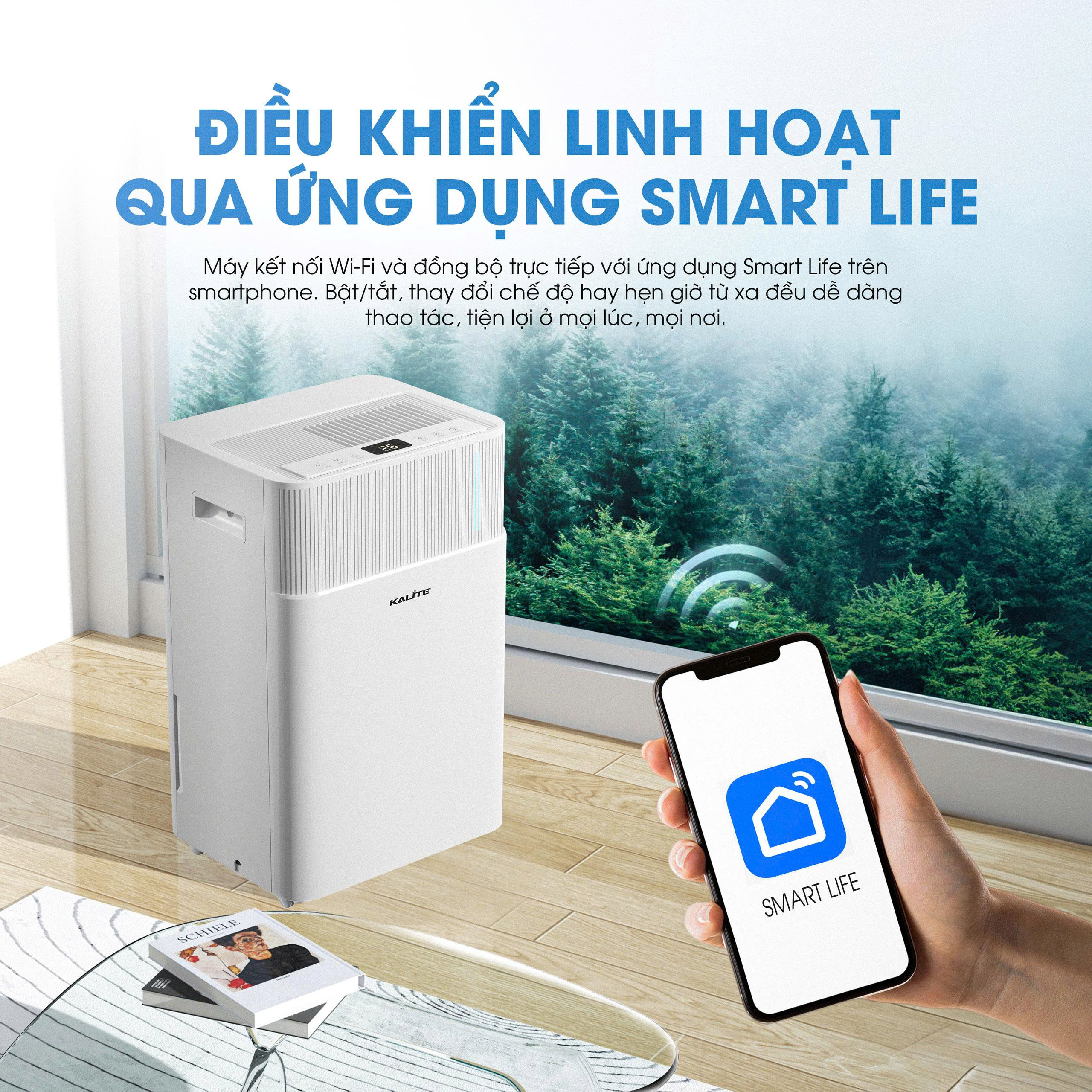 Máy hút ẩm Kalite DrySense-A6 - Ảnh 3