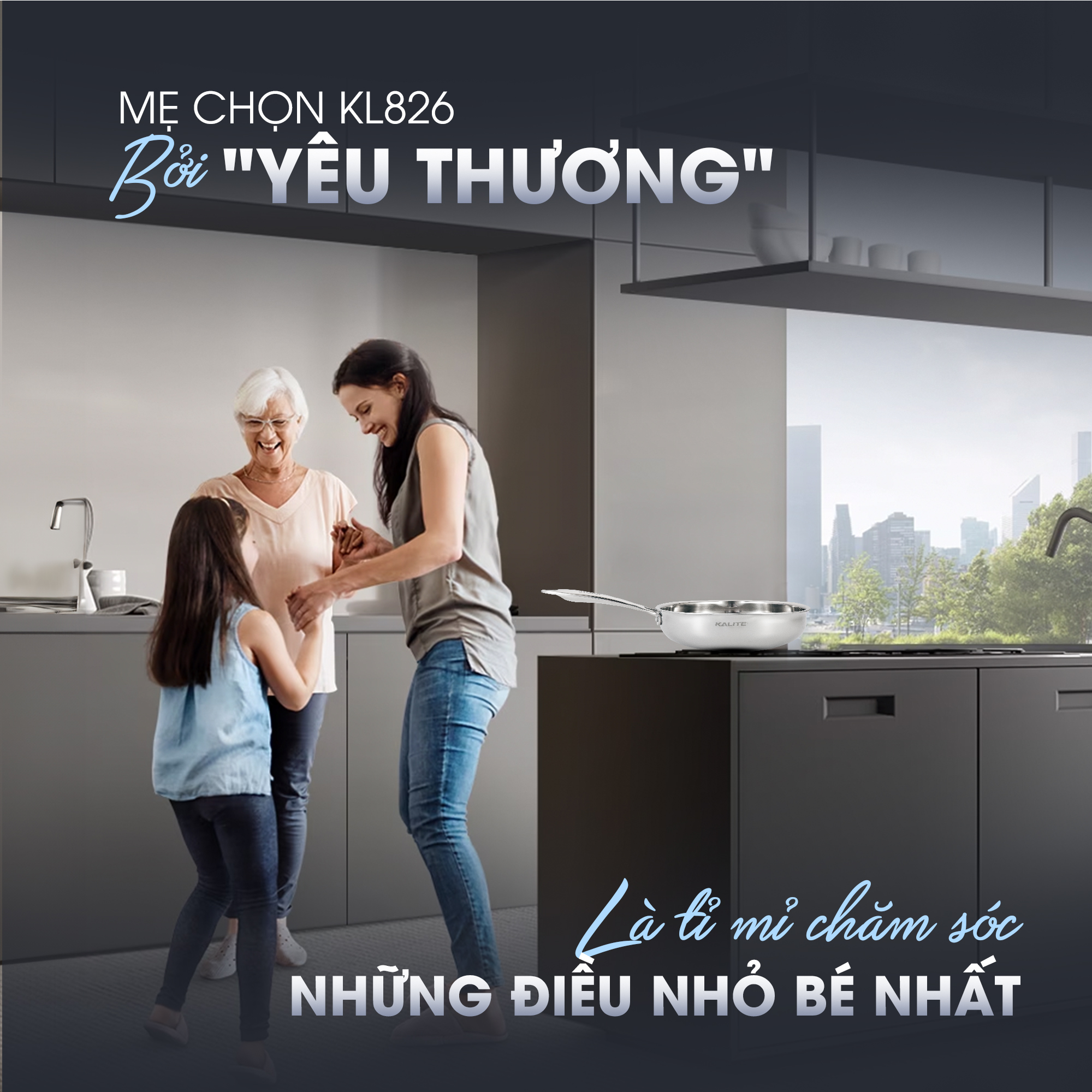 Chảo inox nguyên khối TRIPRO KALITE KL826 26cm - Ảnh 13