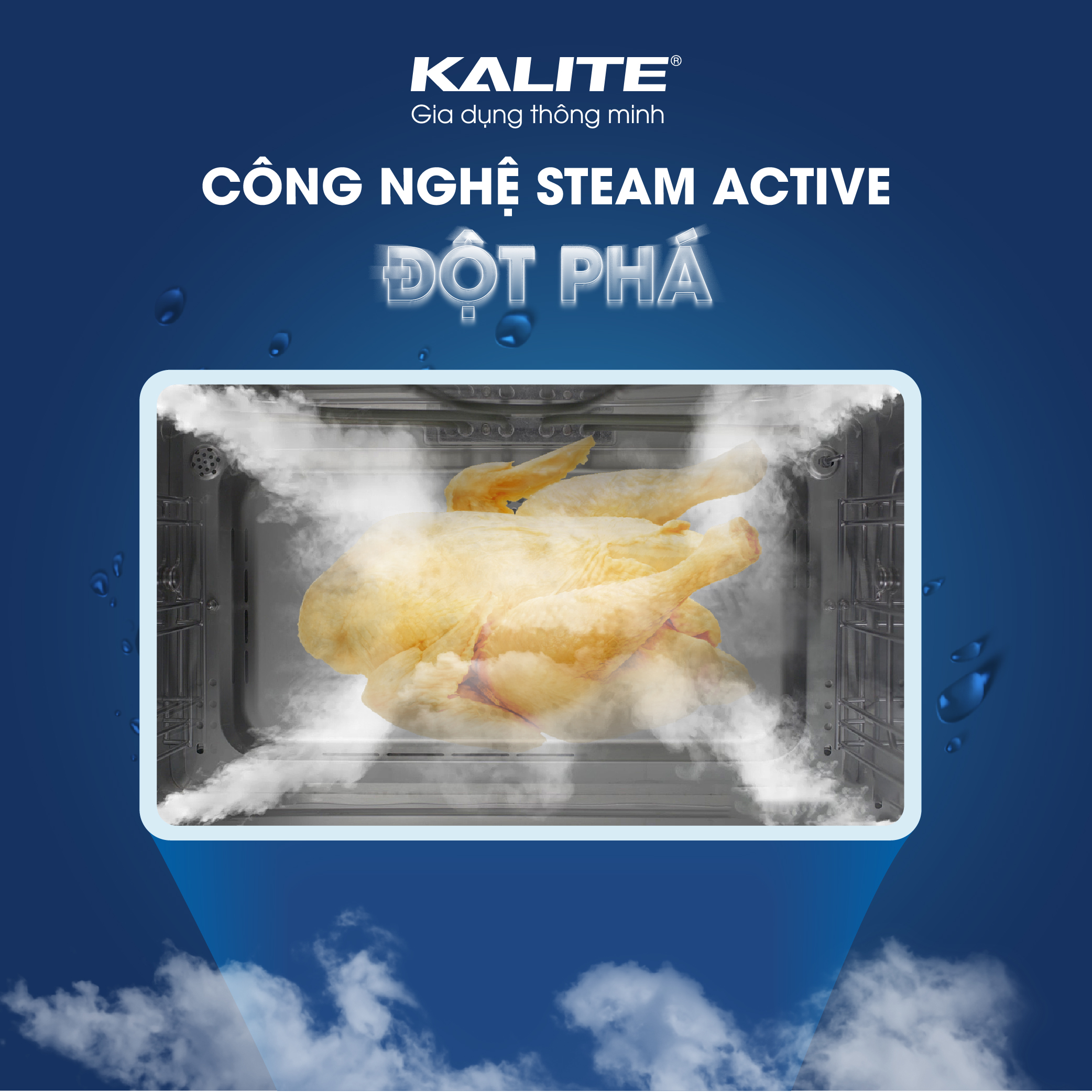 Nồi chiên hơi nước KALITE STEAM STAR 15 lít, đa năng - Ảnh 7