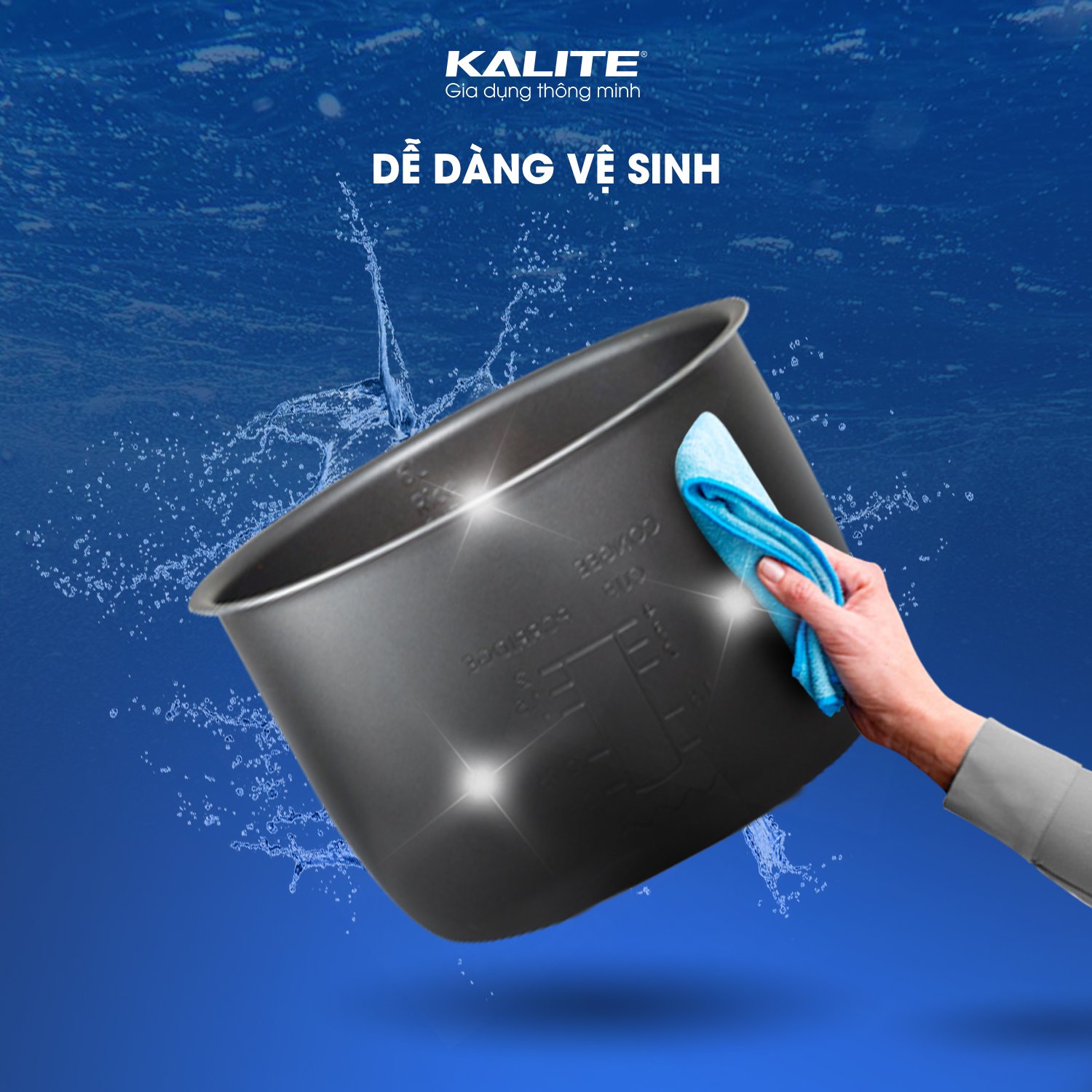 Nồi áp suất điện KALITE KL-636 đa năng 5in1, dung tích 6L - Ảnh 7
