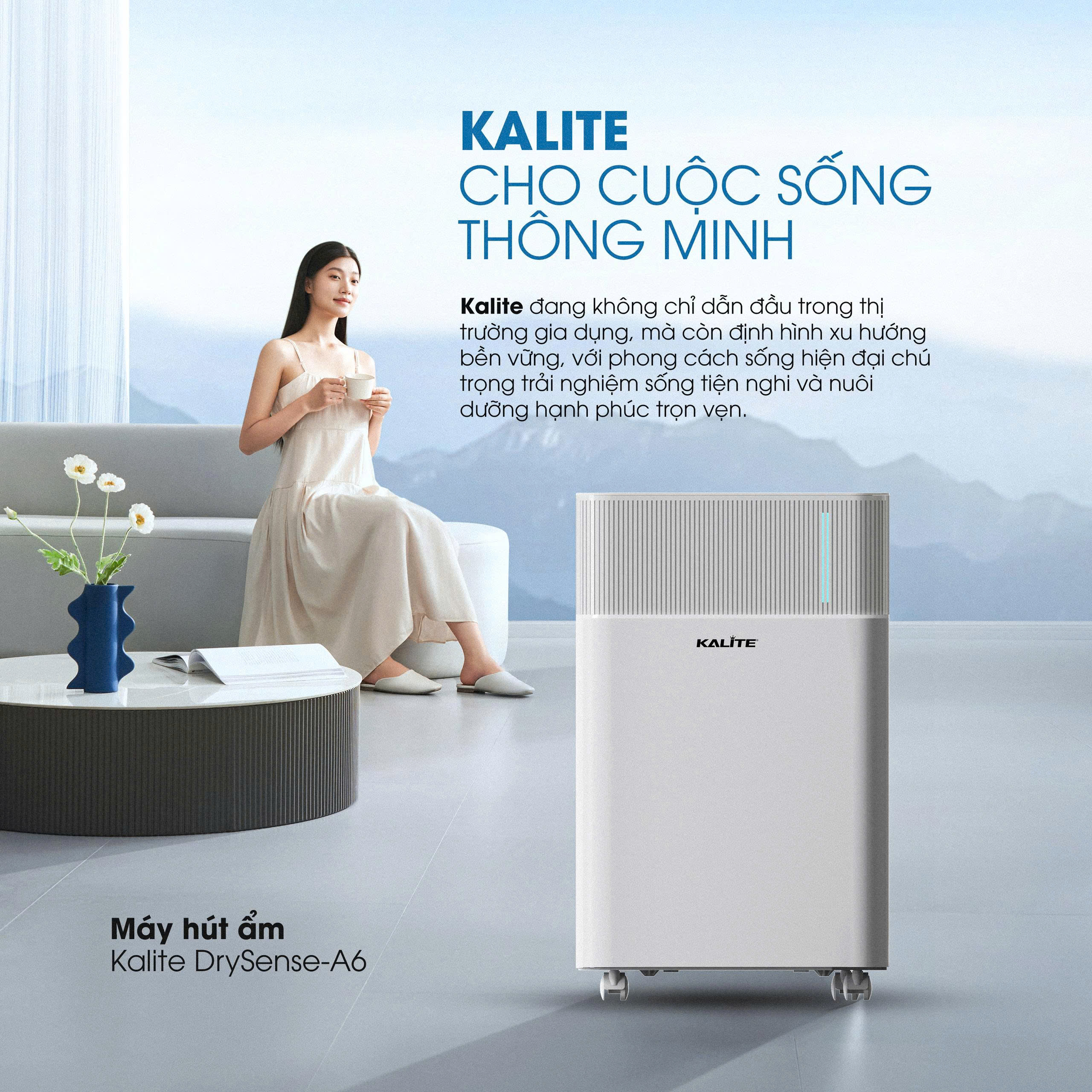 Máy hút ẩm Kalite DrySense-A6 - Ảnh 7