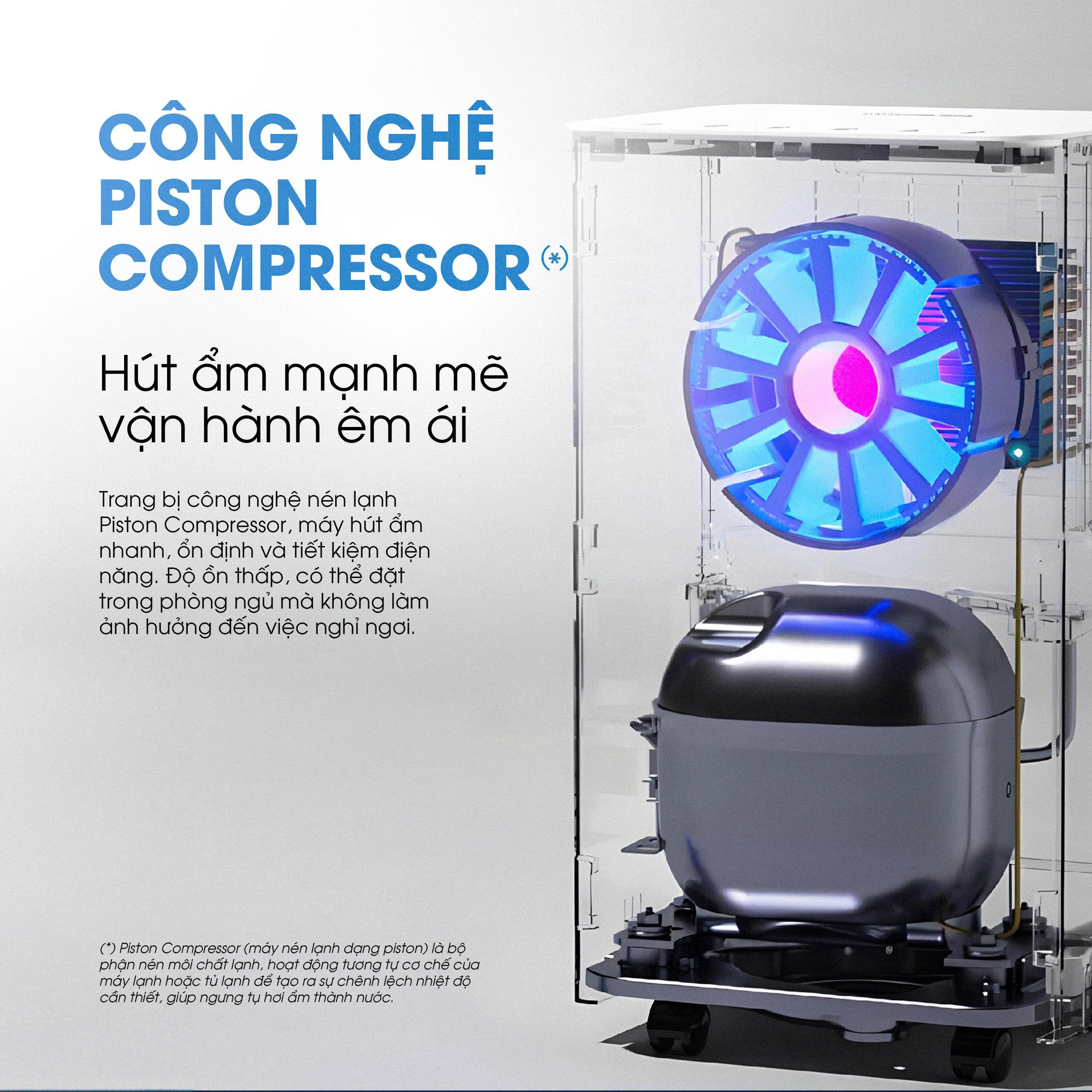 Máy hút ẩm Kalite DrySense-A6 - Ảnh 4