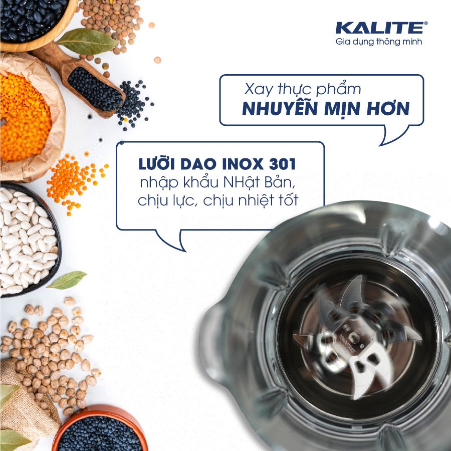 Máy làm sữa hạt KALITE KL-950 cao cấp - Ảnh 6