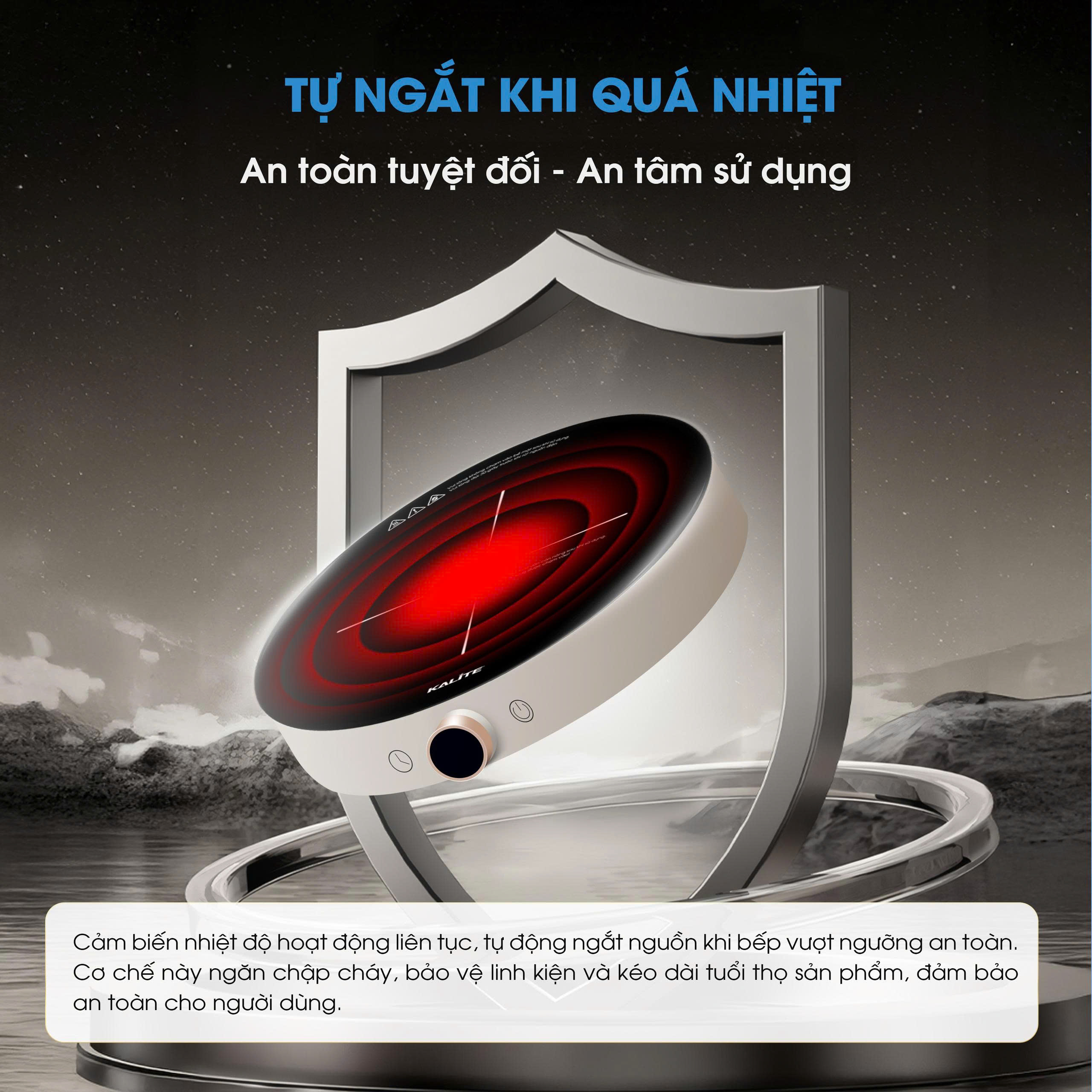 Bếp từ đơn Kalite Power S8 - Ảnh 6