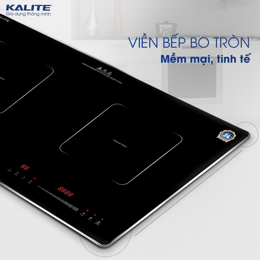 Bếp từ đôi KALITE KL-3800 thiết kế sang trọng, chuẩn châu Âu - Ảnh 8