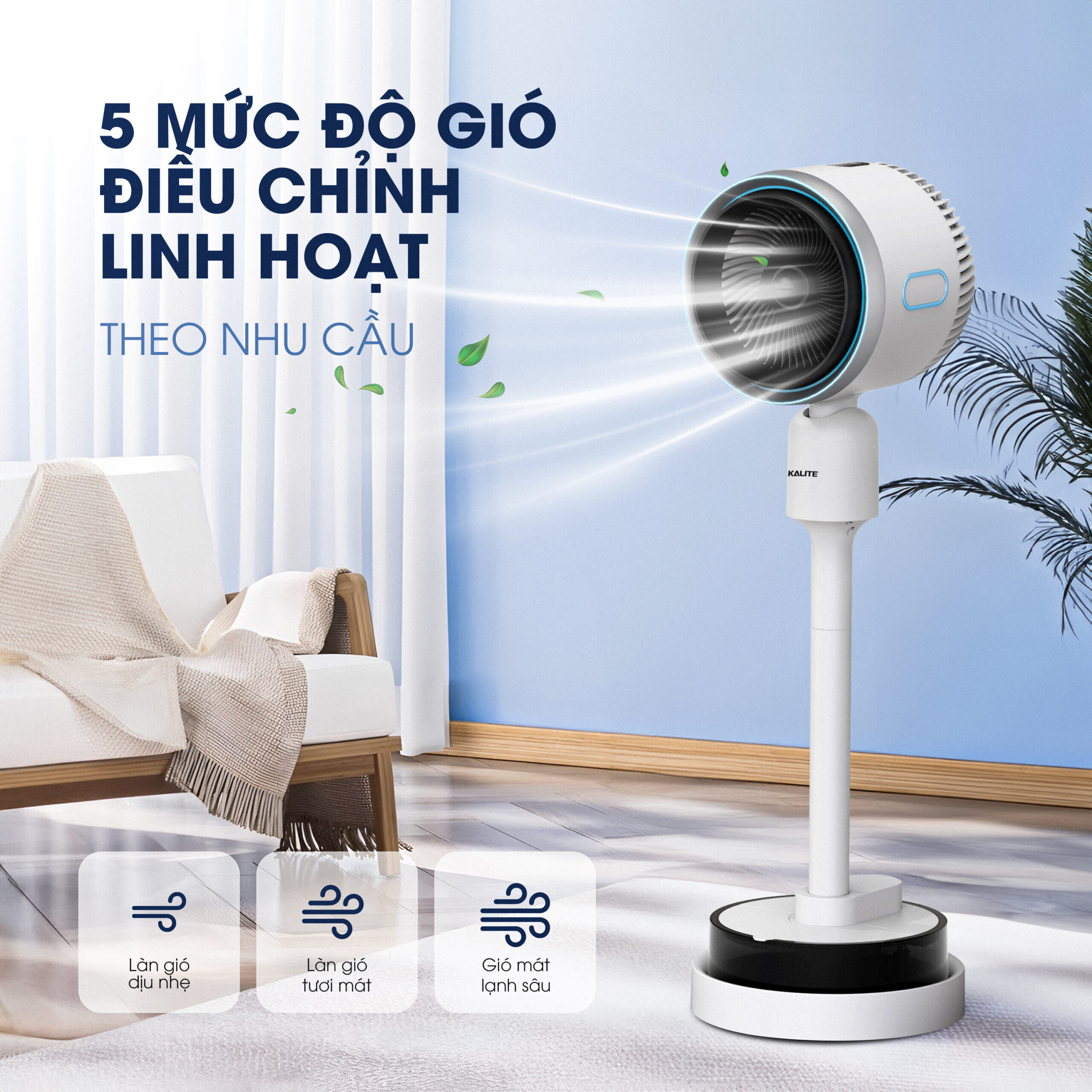 Quạt điều hòa All in One KSA369 nhiều chế độ - Ảnh 16