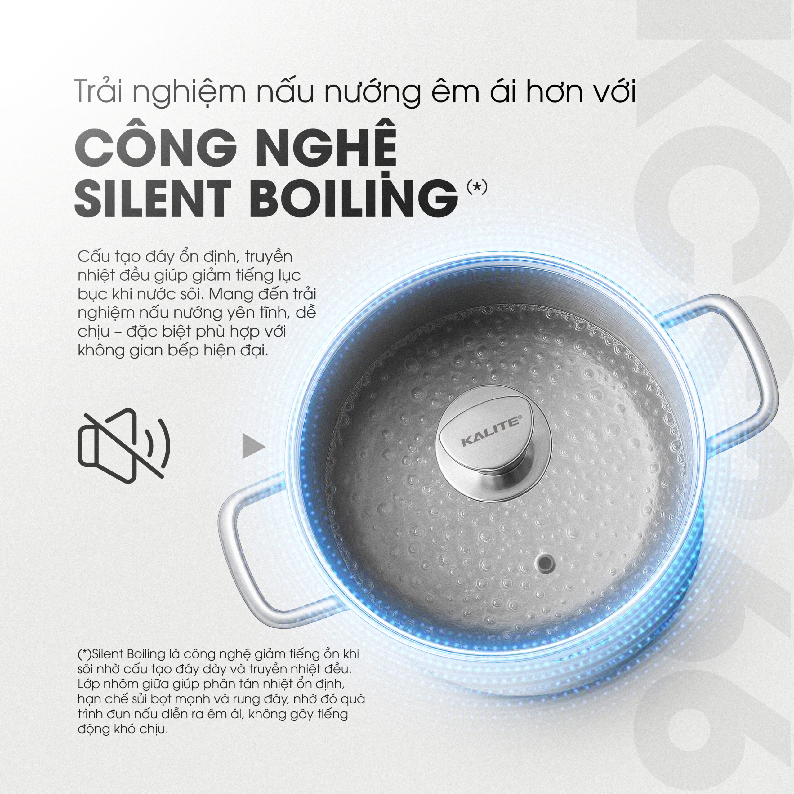 Bộ 3 nồi inox liền khối KALITE KCS366 - Bộ 3 size 18-20-24cm - Ảnh 9