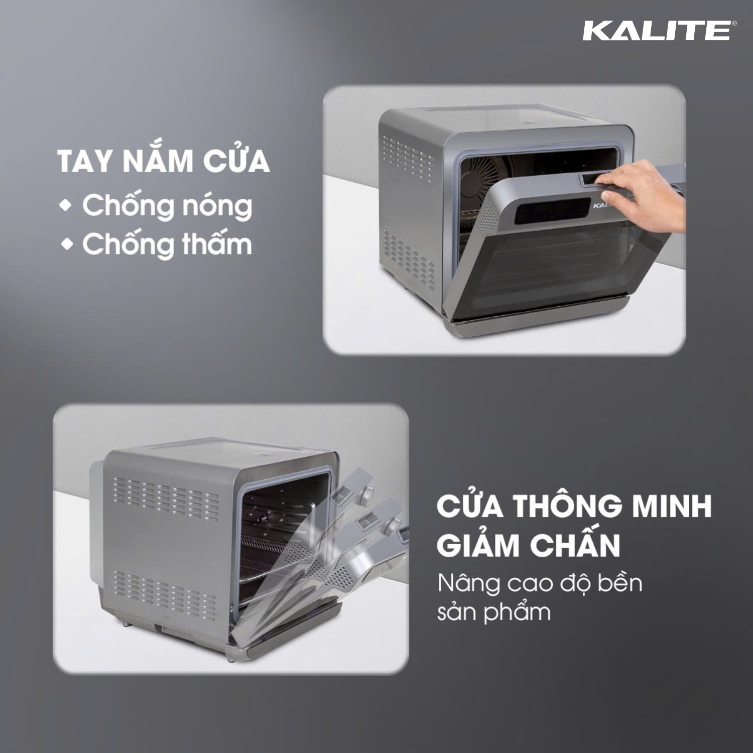 Nồi chiên hơi nước KALITE STEAM ULTRA 360, 20l, 4in, công nghệ SteamTech Fusion 360 - Ảnh 10