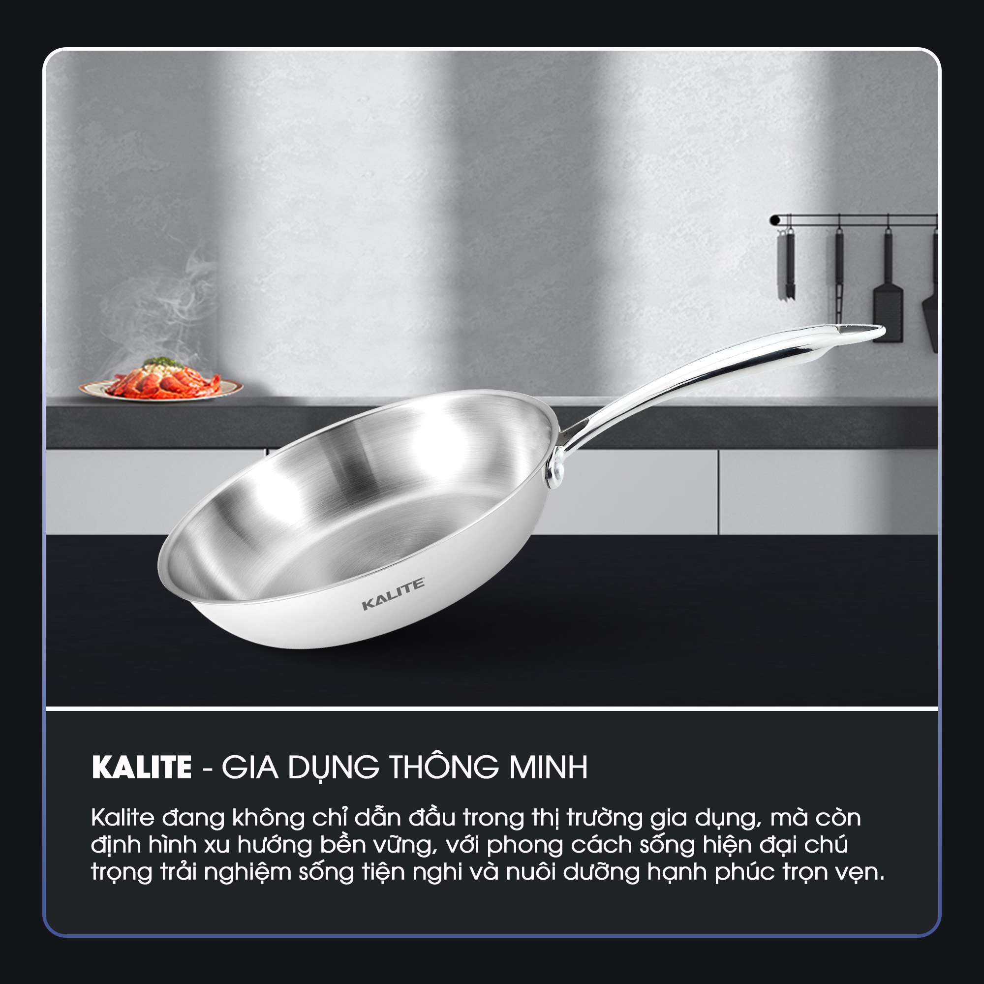 Chảo inox nguyên khối TRIPRO KALITE KL825 - Ảnh 17