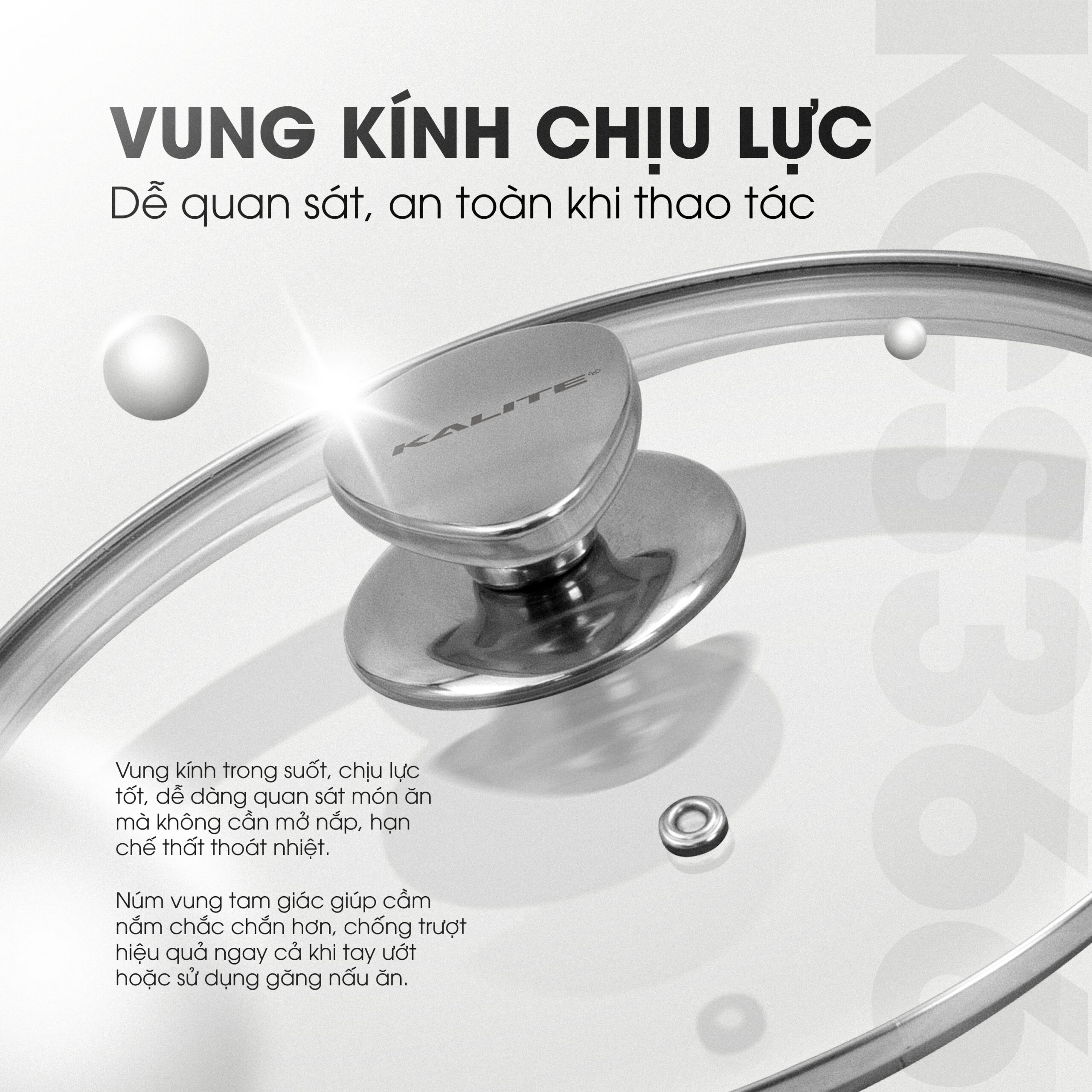 Bộ 3 nồi inox liền khối KALITE KCS366 - Bộ 3 size 18-20-24cm - Ảnh 11