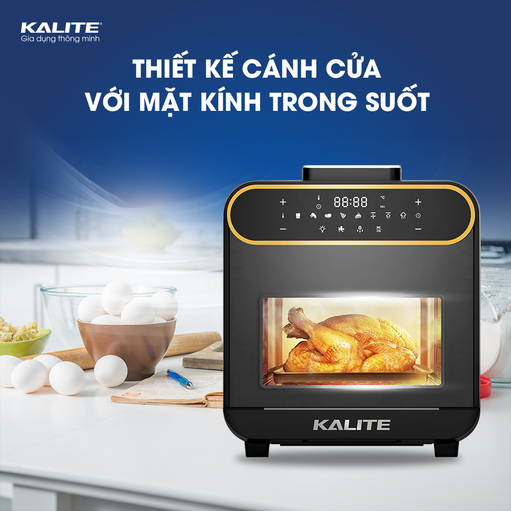 Nồi chiên hơi nước KALITE STEAM PRO 15 lít, 3 trong 1 - Ảnh 4