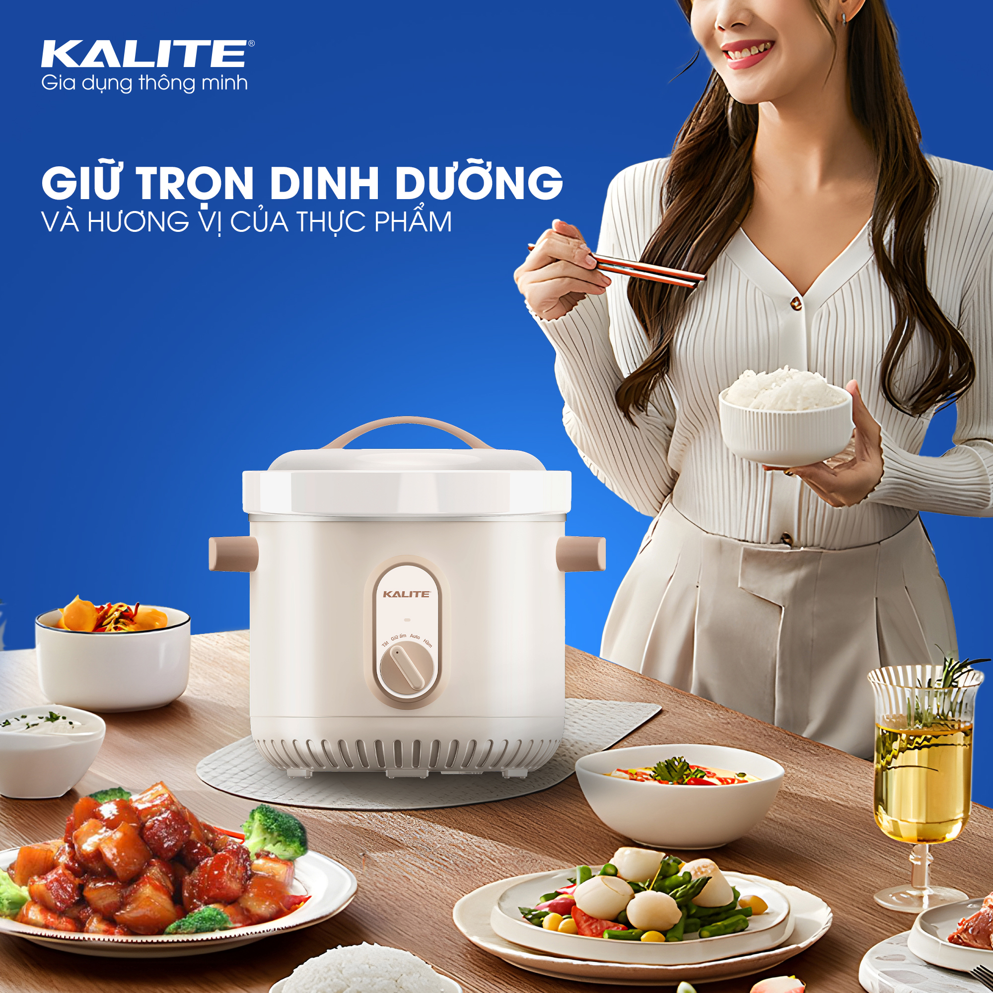 Nồi kho hầm đa năng KALITE KLSC206 giữ trọn dinh dưỡng - Ảnh 2