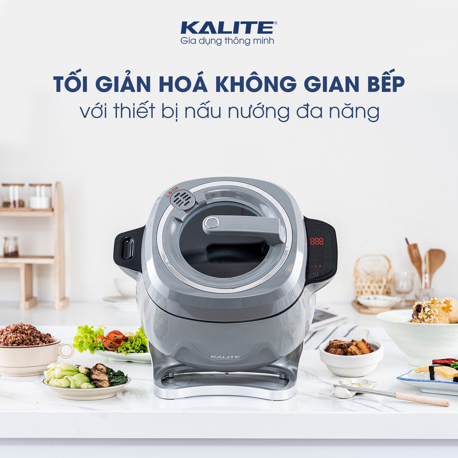 Nồi cao tần vũ trụ KALITE GALAXY, tất cả trong một - Ảnh 2