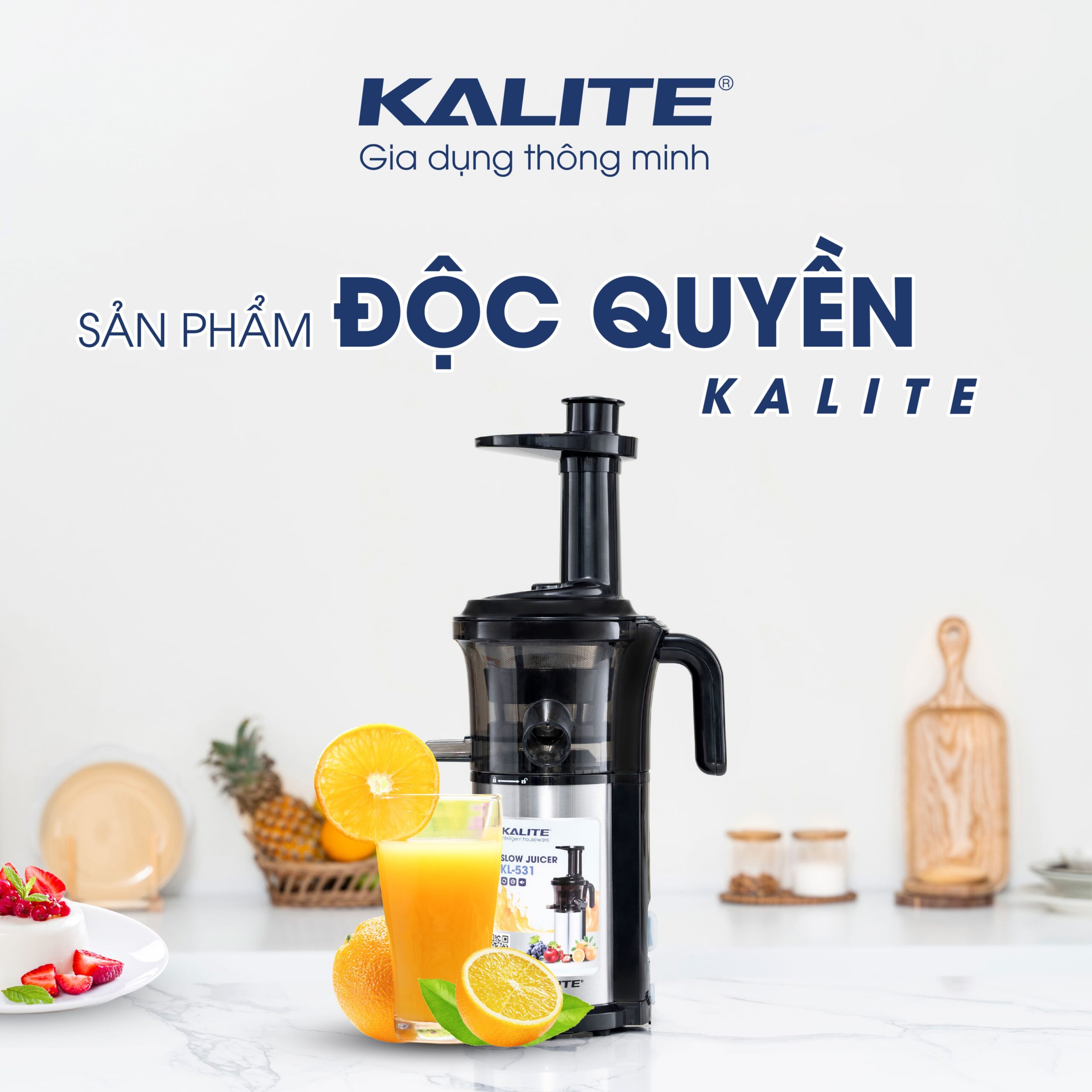Máy ép chậm KALITE KL-531. nhỏ gọn, êm ái, bền bỉ - Ảnh 7
