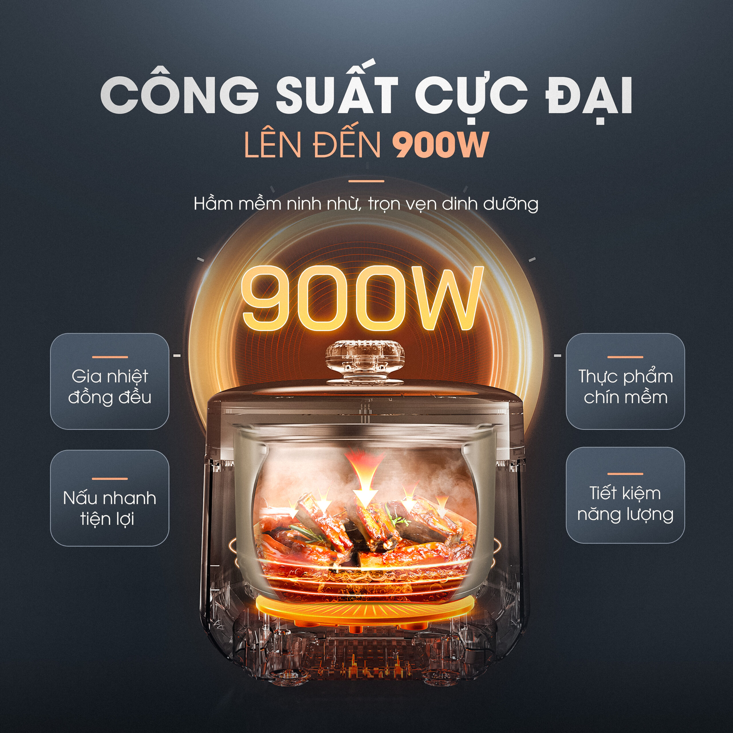 Nồi áp suất đa năng KALITE KPC5001 dung tích 5L - Ảnh 10