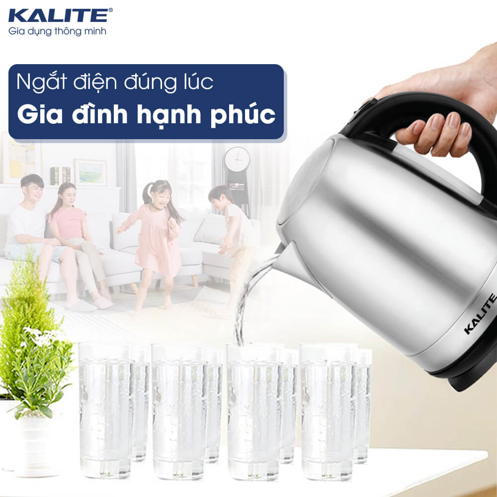 Ấm đun siêu tốc KALITE KL-301 dung tích 1,7 lít - Ảnh 5