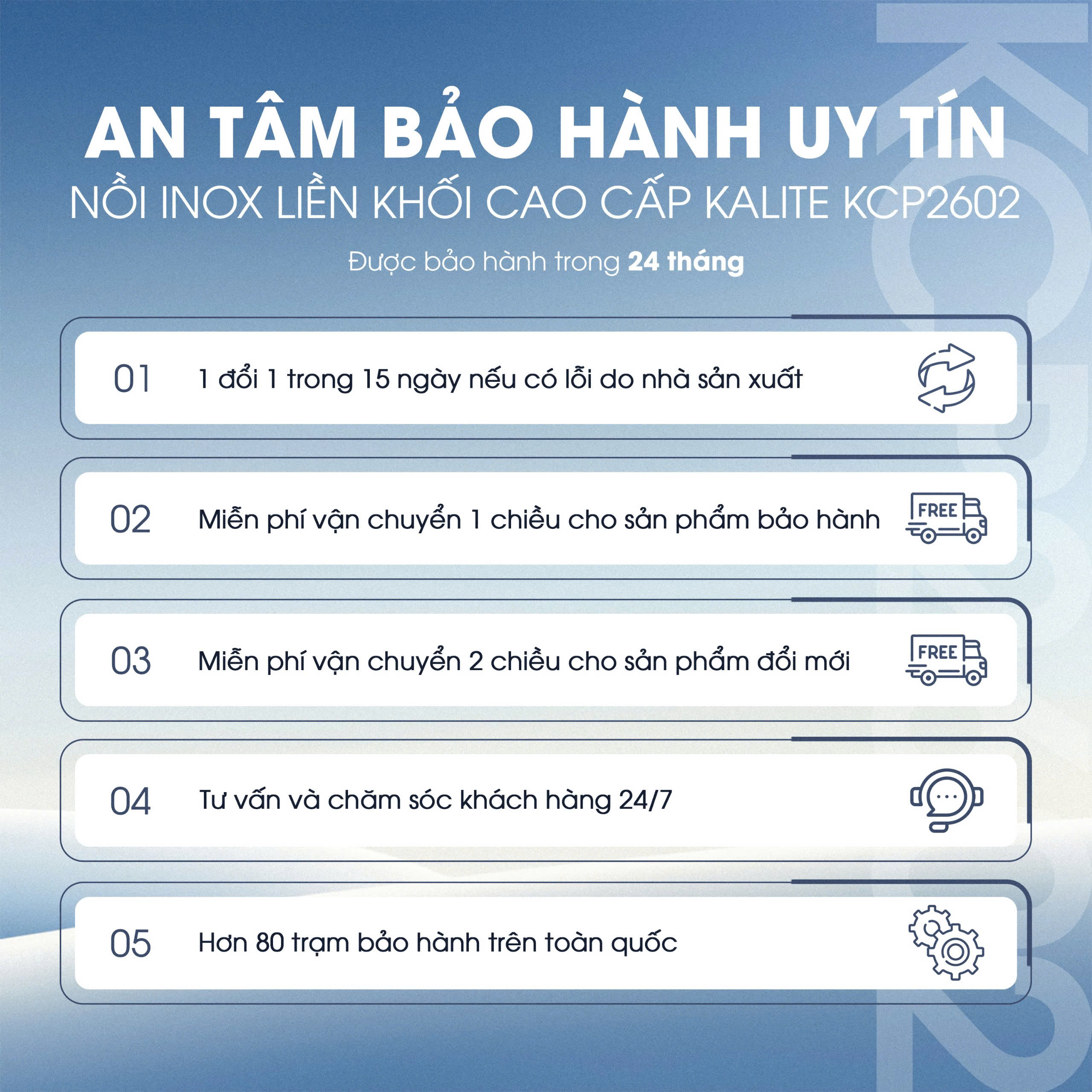 Nồi inox liền khối cao cấp đa năng KALITE KCP2602 - Size 26cm - Ảnh 18
