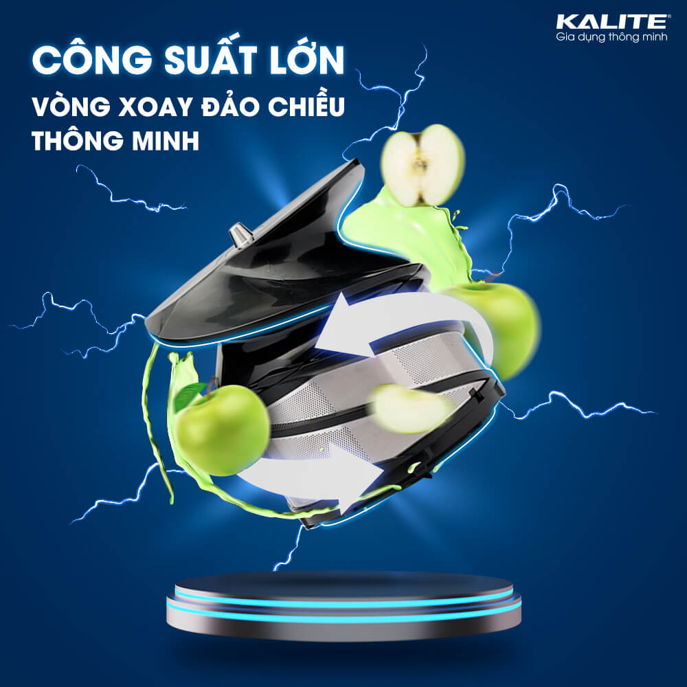 Máy ép chậm KALITE KSJ4411 công suất lớn ép kiệt bã - Ảnh 6