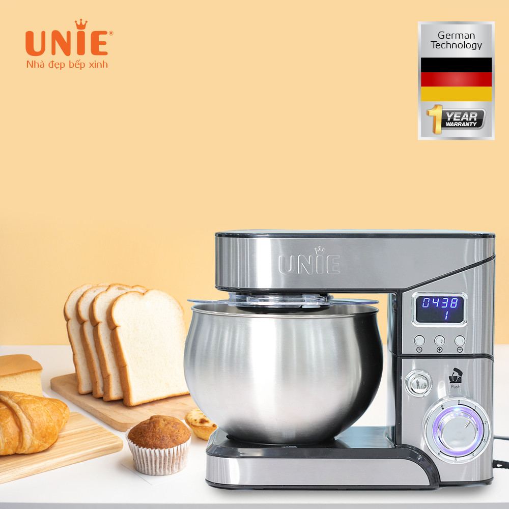 Máy trộn bột đa năng Unie EM2  dung tích 5L, 6 tốc độ điều chỉnh - Ảnh 2
