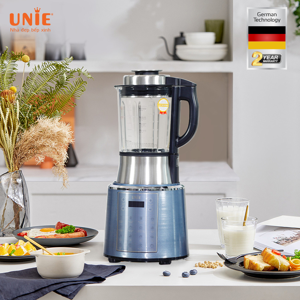 Máy làm sữa hạt UNIE V6 dung tích 1,75L, 13 chức năng nấu - Ảnh 3