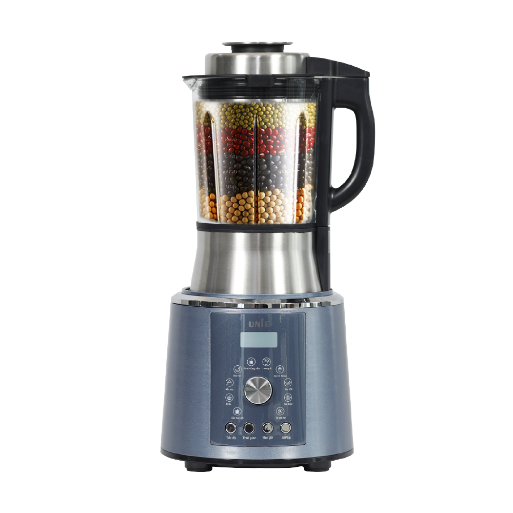 Máy làm sữa hạt UNIE V1S dung tích 1,75L, 9 chương trình nấu