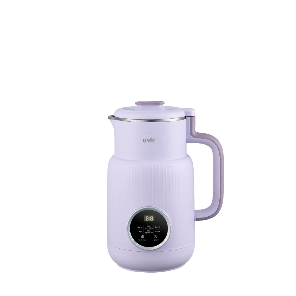 Máy làm sữa hạt UNIE UMB08 dung tích 600ml, 5 chức năng xay nấu