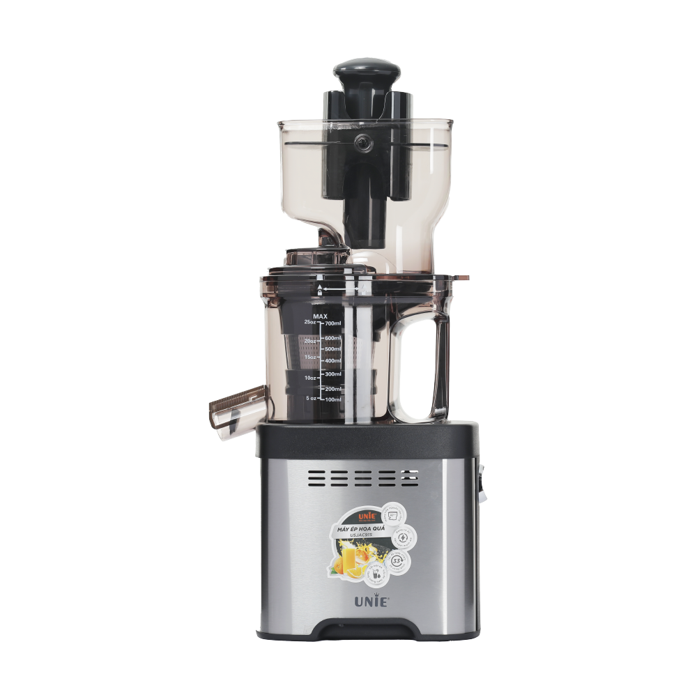Máy ép chậm UNIE USJAC91S công suất 400W, vận hành êm ái