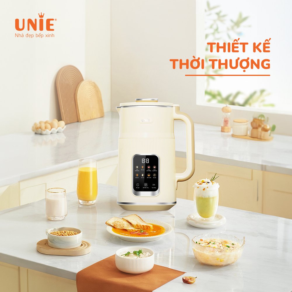 Máy làm sữa hạt UNIE UMB12 dung tích 1,2L, 10 chức năng xay nấu - Ảnh 3