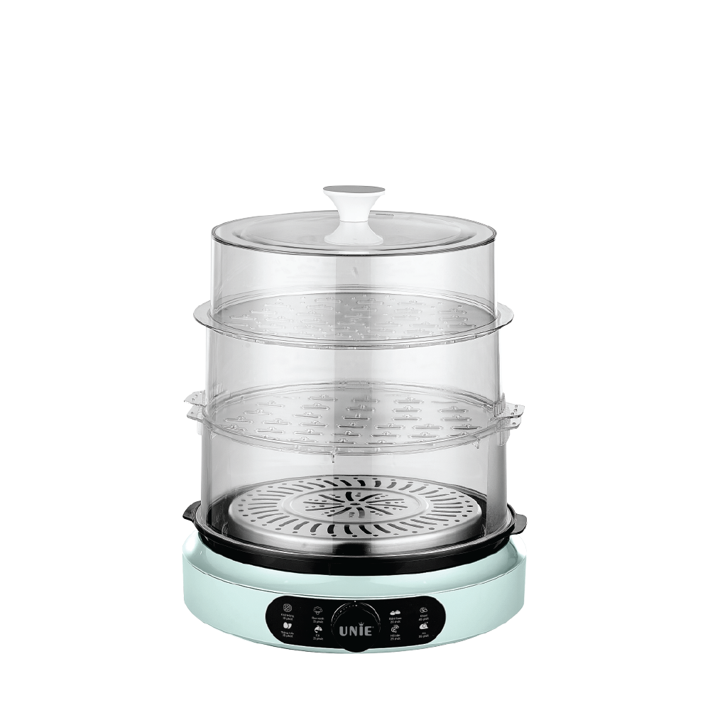 Nồi hấp Unie UE680 dung tích lớn 15L, 3 tầng hấp rộng rãi
