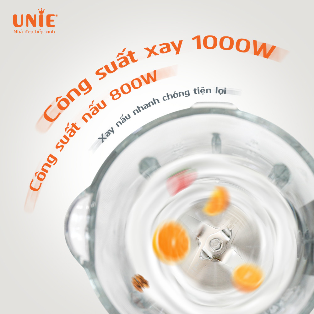 Máy nấu sữa hạt UNIE V3 dung tích 1,75L, công suất 1800W - Ảnh 4