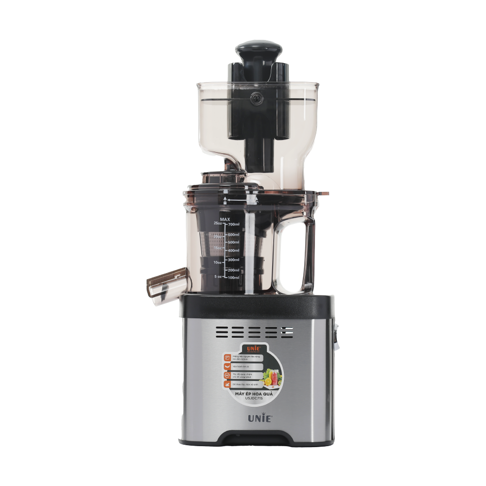 Máy ép chậm UNIE USJDC71S, giữ trọn 98% dưỡng chất