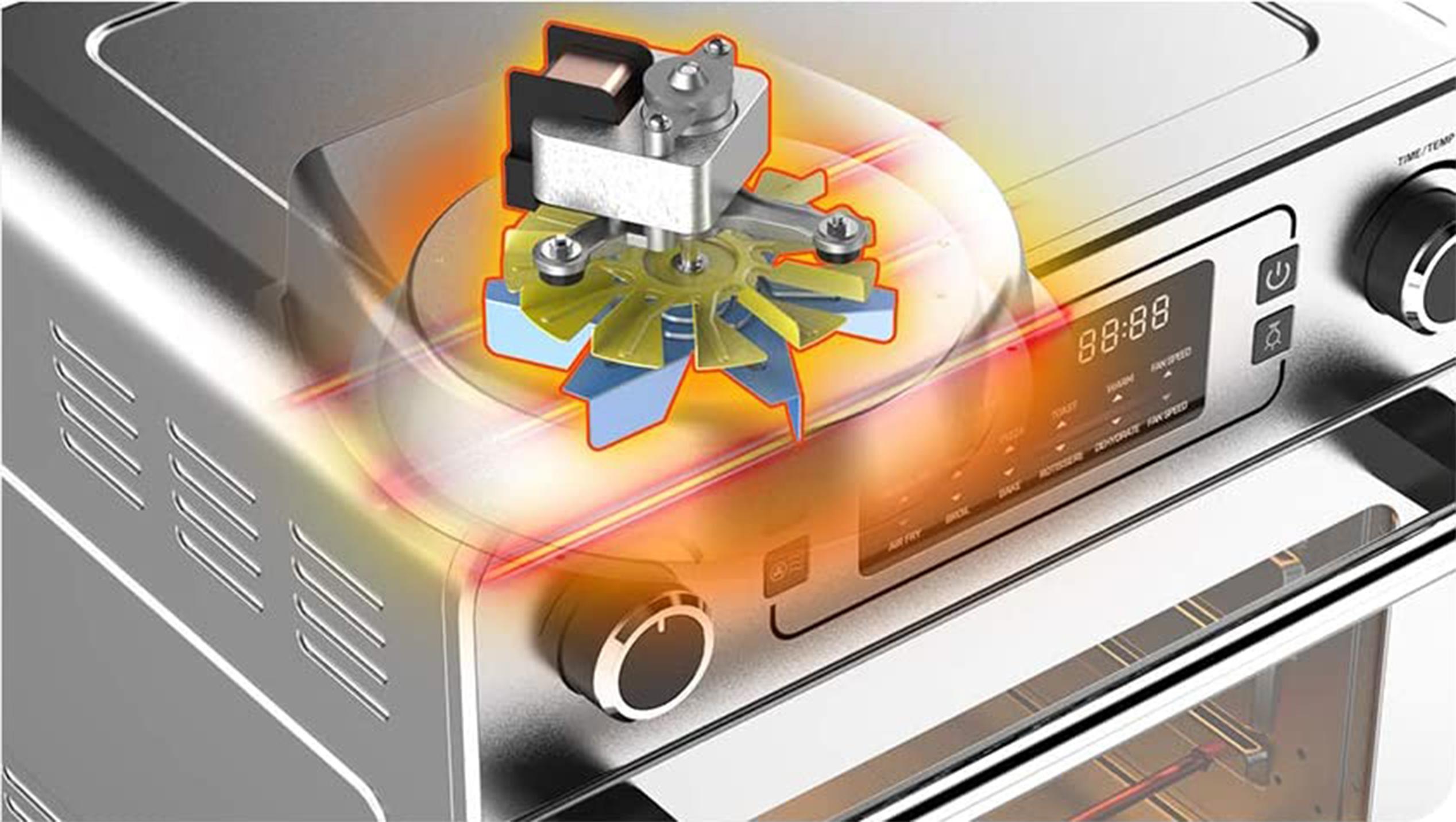 Lò nướng kiêm nồi chiên không dầu UNIE Q36 - Ảnh 5