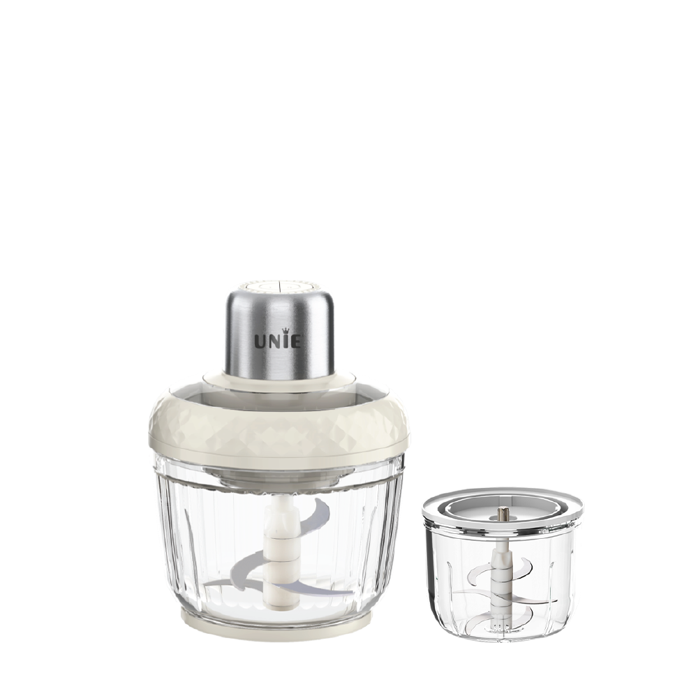 Máy xay thịt UNIE UM366 - 2,5L, 2 cối xay thủy tinh + trục đánh ruốc