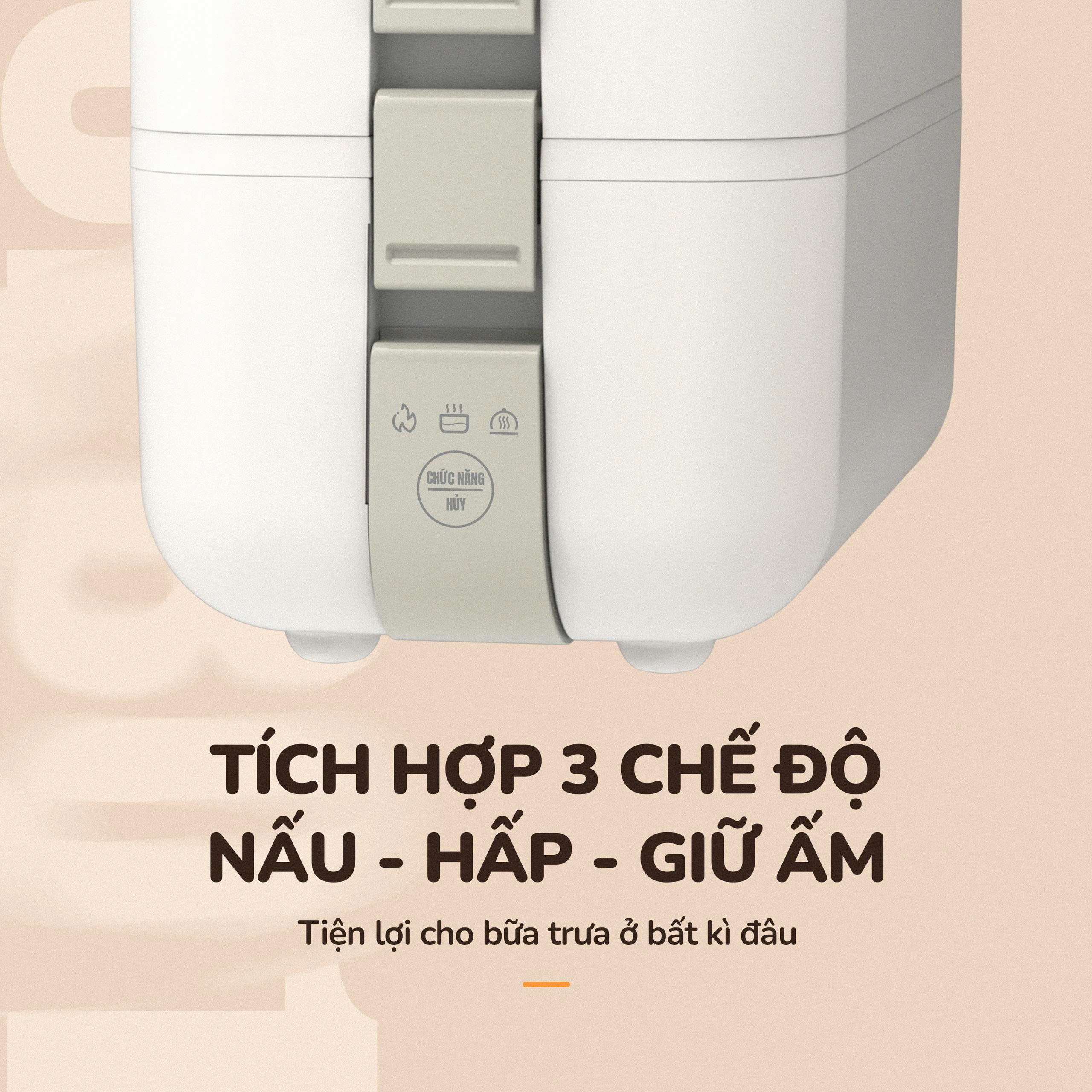 Hộp cơm điện Unie UEB01 - Ảnh 6