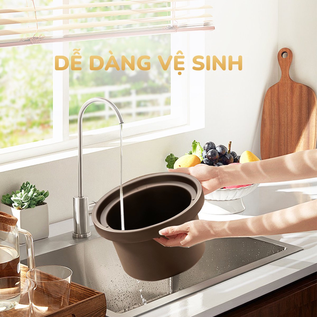 Nồi kho hầm đa năng UNIE USC308 dung tích 3L, 8 chức năng kho hầm - Ảnh 13